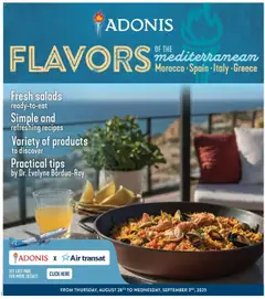 Preview of Adonis flyer - Flavors ot the mediterranean from shop Adonis valid from 28.08.2025