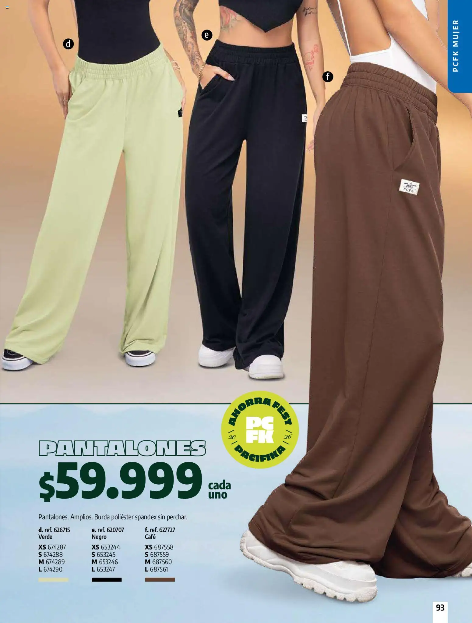 Pacifika revista - valida desde el 01.02.2026 | Página: 93 | Productos: Pantalones, Café