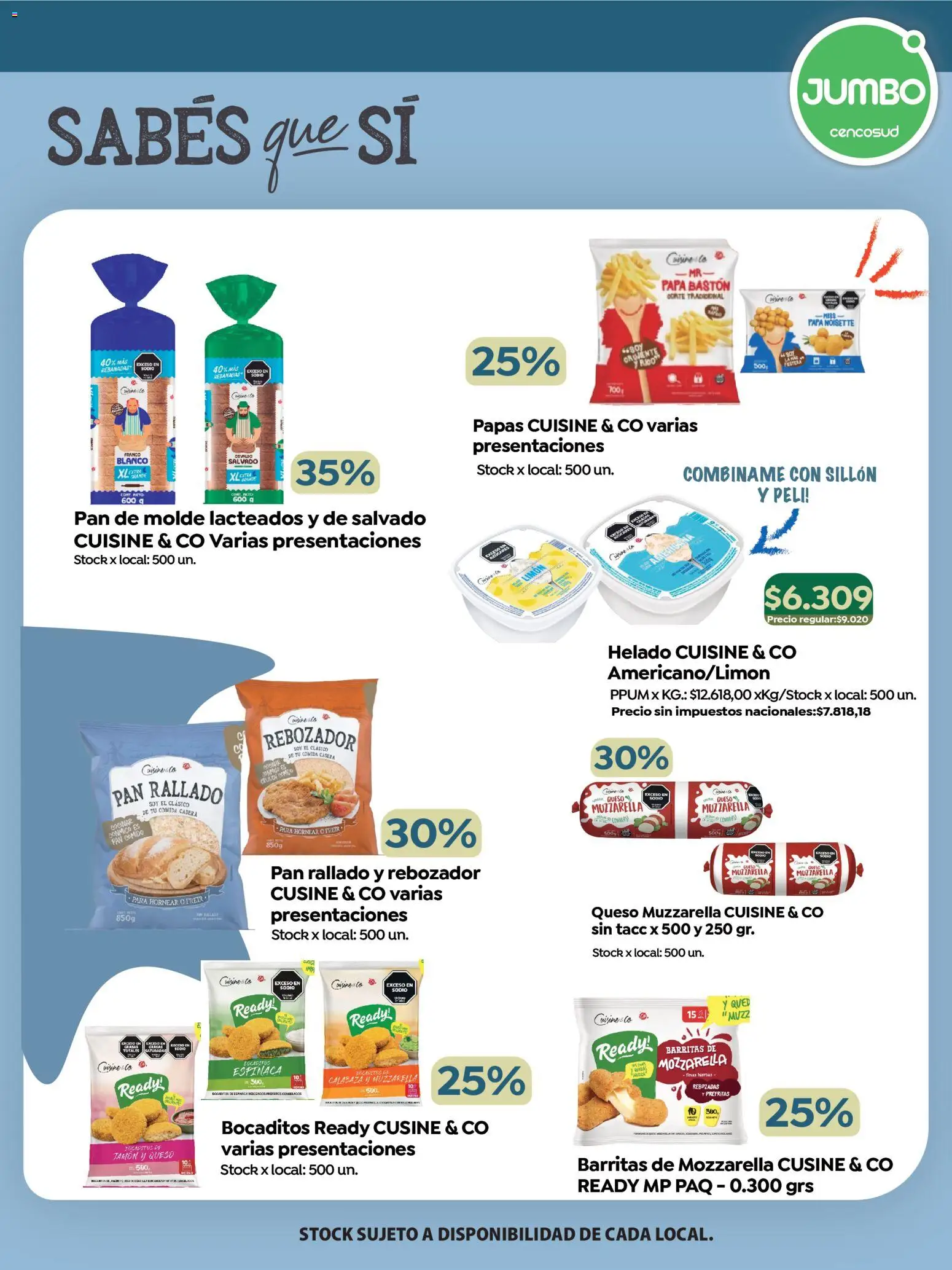 Jumbo - Especial Marcas Propias │ válido desde el 23.10.2025 | Página: 7 | Productos: Molde, Muzzarella, Queso, Espinaca