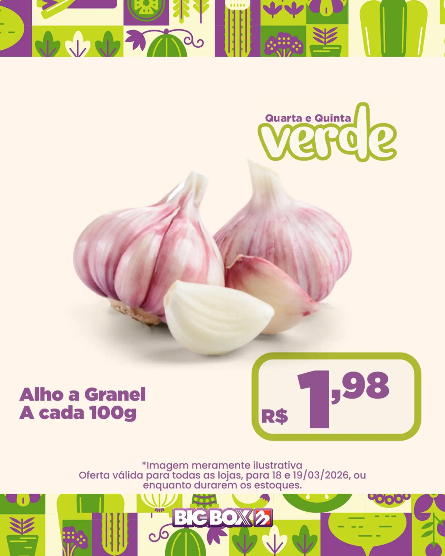 Big Box Folheto - válido de 18.03.2026 | Página: 8 | Produtos: Alho