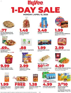Preview of HyVee weekly ads valid from 13.04.2026