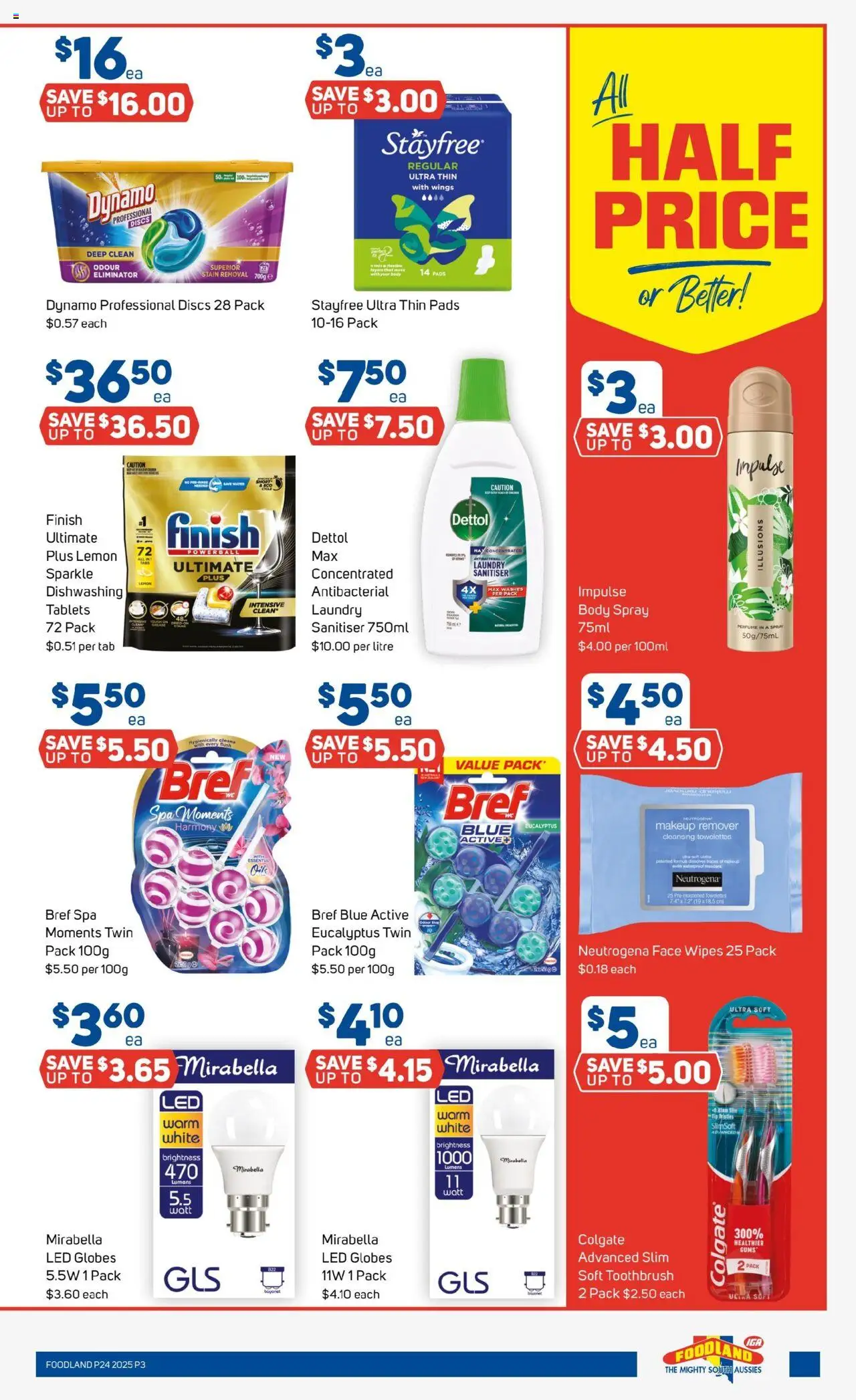 Foodland catalogue - valid from 11.06.2025 | Page: 3 | Products: Mascara, Makeup, Toothbrush, Tablets