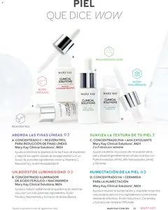 Vista previa de CONCENTRADO PHA + AHA EXFOLIANTE, Ayuda a acelerar el proceso de renovación de la piel y disuelve gentilmente las células muertas con Polihidroxiácidos (PHA), Alfa hidroxiácidos (AHA) y Glicerina., nuevo folleto de la tienda, válido en México a partir del 01.01.2026 | Página: 21