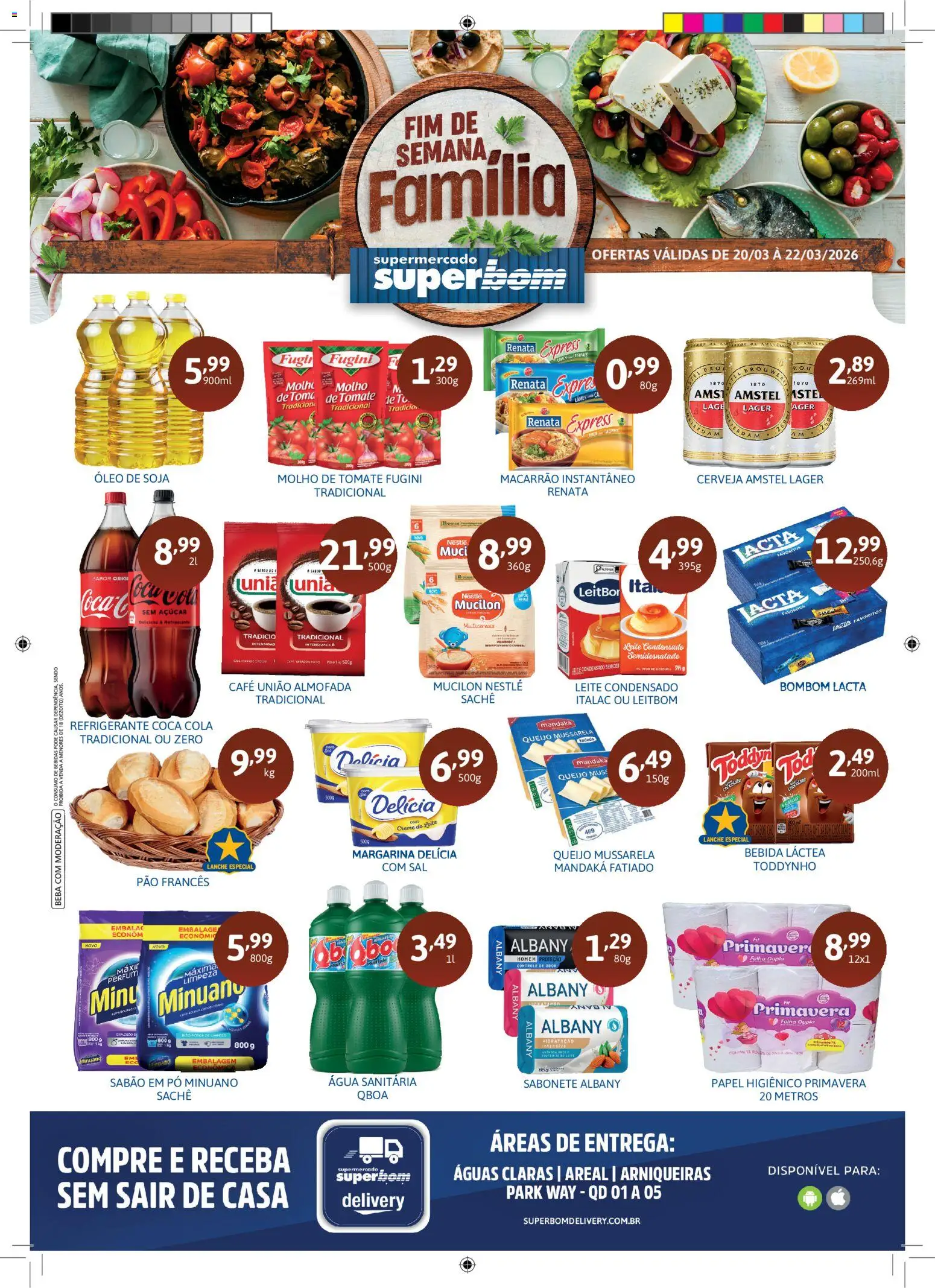 Superbom Folheto - válido de 20.03.2026 | Página: 1 | Produtos: Óleo, Refrigerante, Mucilon, Sal