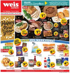 Preview of Weis weekly ads valid from 26.12.2025