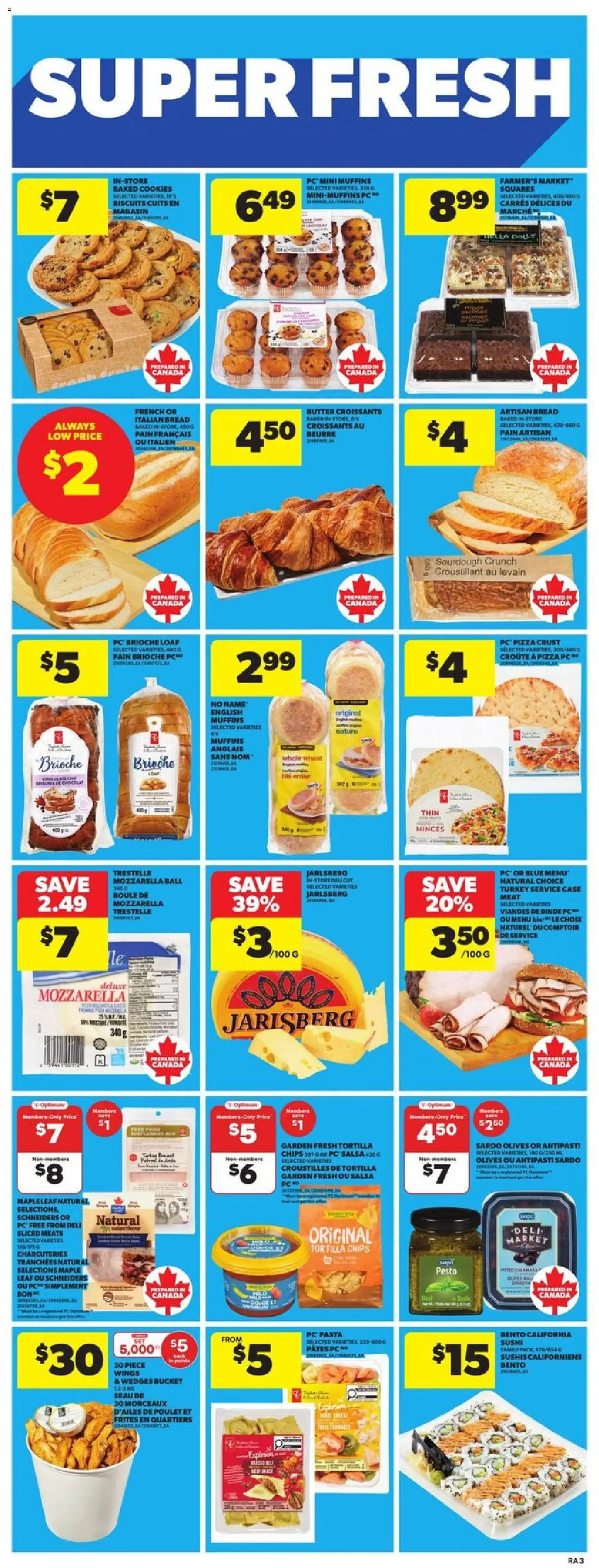 Atlantic Superstore flyer valid from 30.10.2025 | Page: 6 | Products: Chips, Turkey, Case, Pizza