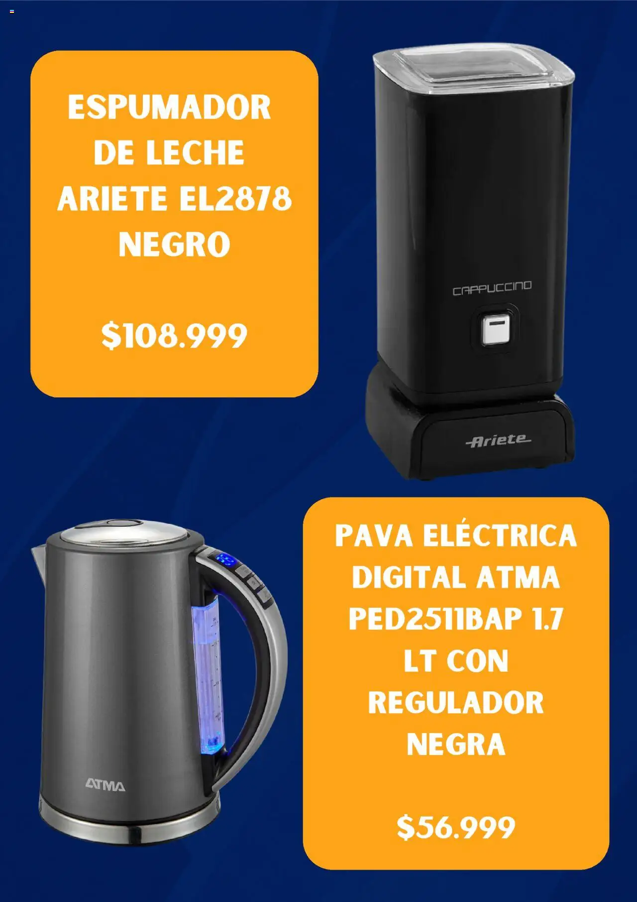 Cetrogar catálogo │ válido desde el 25.08.2025 | Página: 5 | Productos: Pava, Leche, Pava eléctrica
