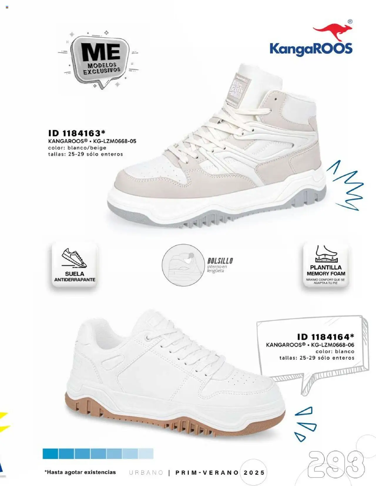 Nuevas ofertas de Price Shoes válidas en toda la República Mexicana desde el 24.01.2025. ¡Encuentra las mejores ofertas en Price Shoes catálogo Urbano! | Página: 293