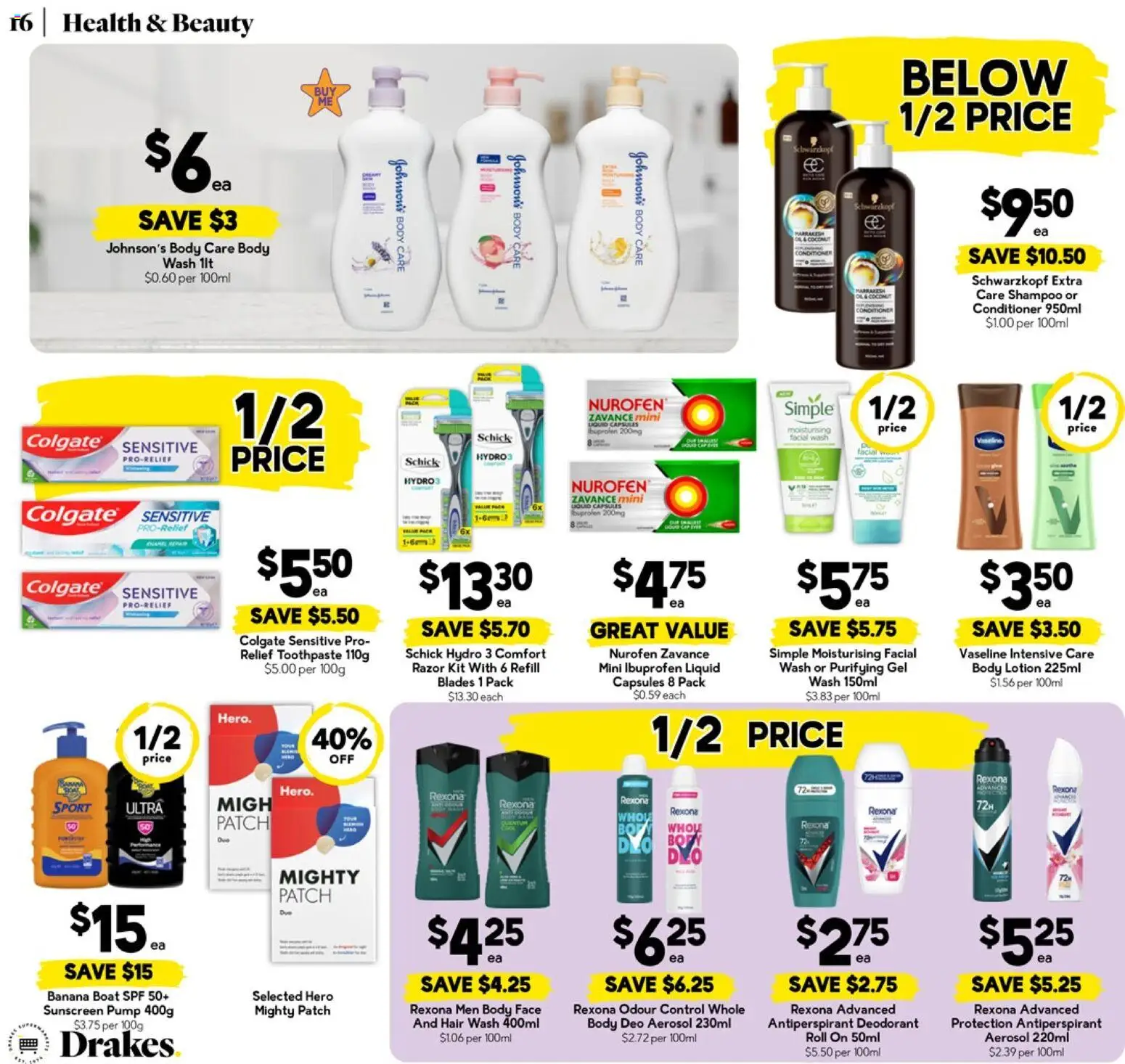 Drakes catalogue - valid from 14.01.2026 | Page: 17 | Products: Lotion, Deodorant, Body oil, Vaseline
