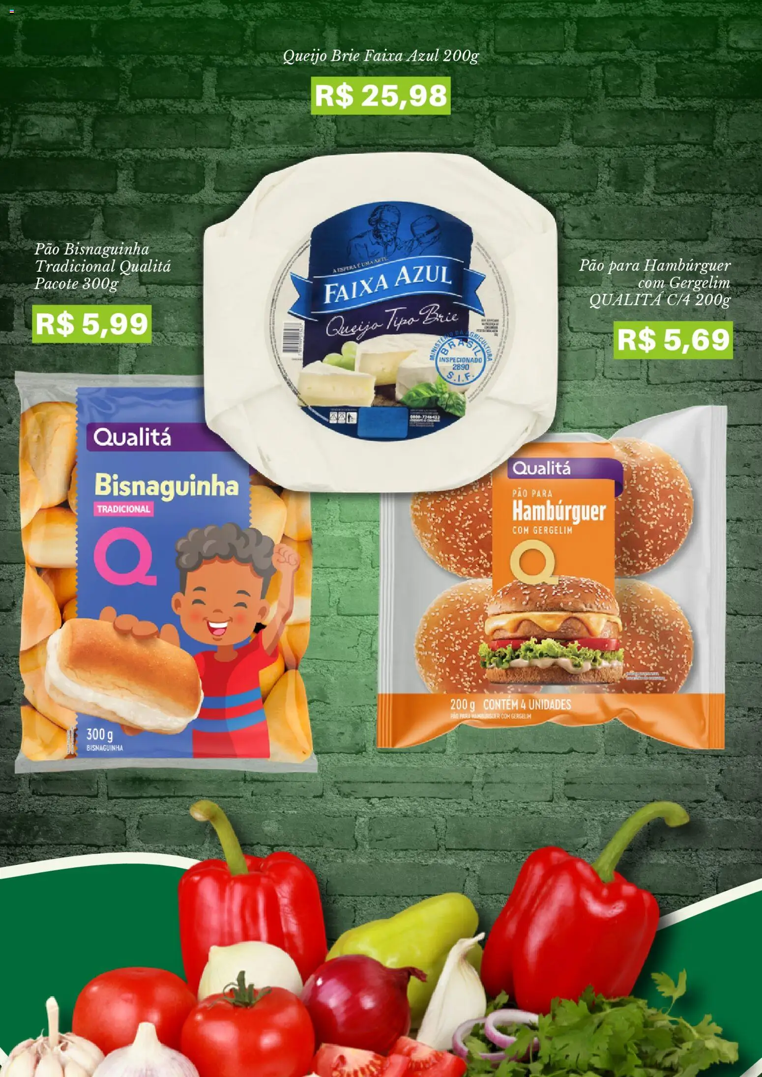 Pão de Açúcar Folheto - válido de 16.03.2026 | Página: 5 | Produtos: Pó, Pão, Brie, Hambúrguer