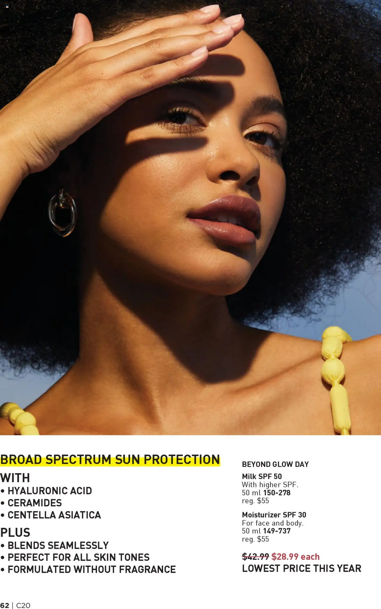 Avon flyer valid from 25.09.2025 | Page: 62 | Products: Fragrance, Sunscreen, Milk