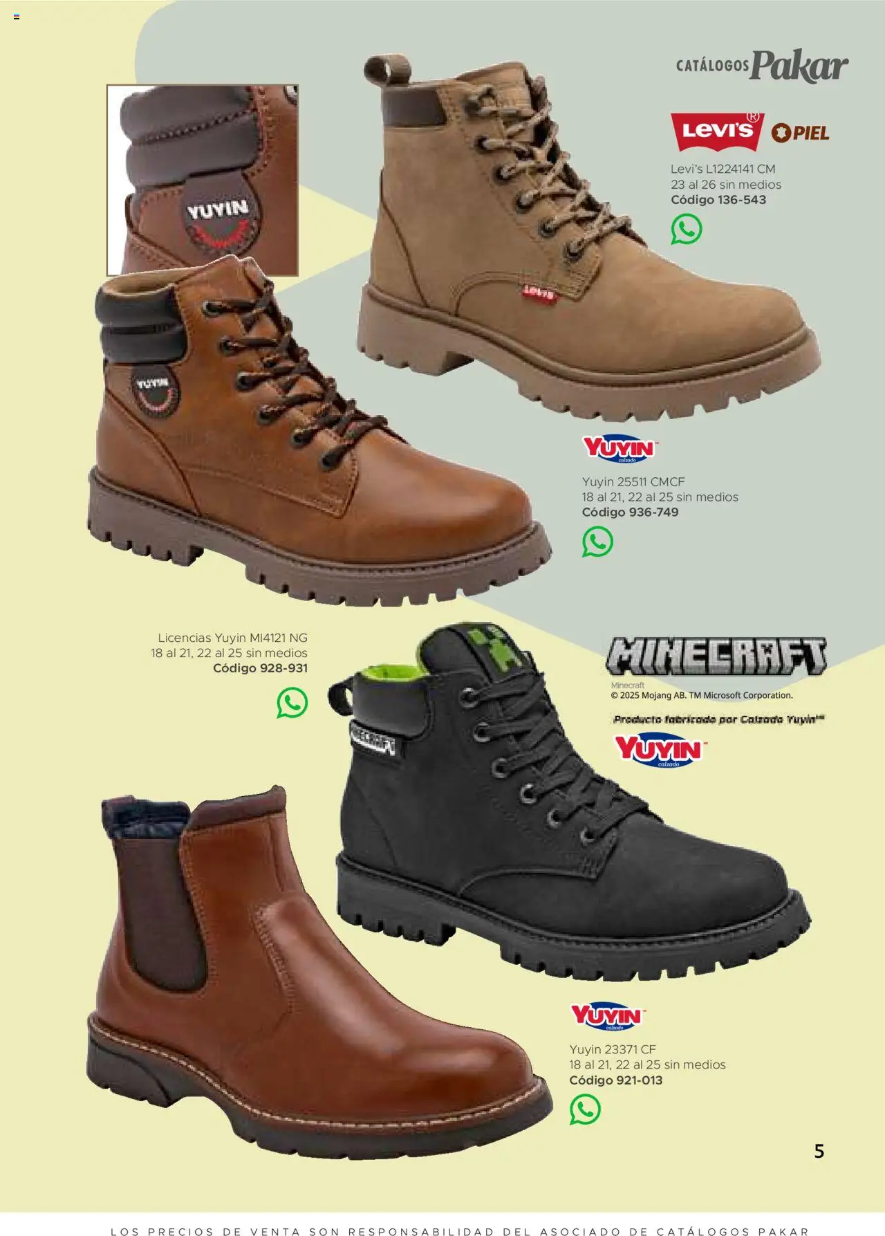 Nuevas ofertas de SC Pakar válidas en toda la República Mexicana desde el 24.07.2025. ¡Encuentra las mejores ofertas en SC Pakar - Catálogo Junior otoño / invierno! | Página: 5