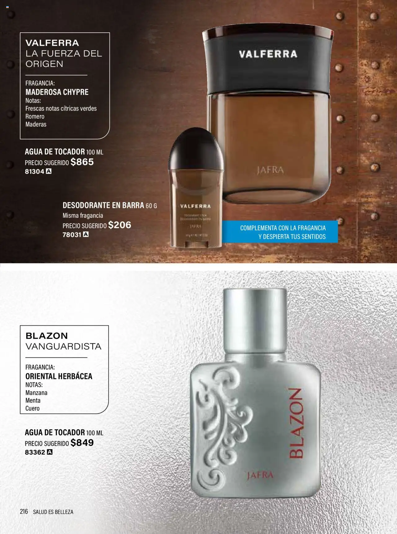 Nuevas ofertas de JAFRA válidas en toda la República Mexicana desde el 01.05.2025. ¡Encuentra las mejores ofertas en JAFRA Catálogo Organizador de Ventas! | Página: 216 | Productos: Crema, Bálsamo, Vitaminas, Radiante