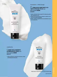 Nuevas ofertas de JAFRA válidas en toda la República Mexicana desde el 01.05.2025. ¡Encuentra las mejores ofertas en CREMA FACIAL HUMECTANTE 3 EN 1 *AMPLIO ESPECTRO *FPS 20 75 ML, Facial cream that moisturizes, protects, and provides broad spectrum SPF 20.! | Página: 29
