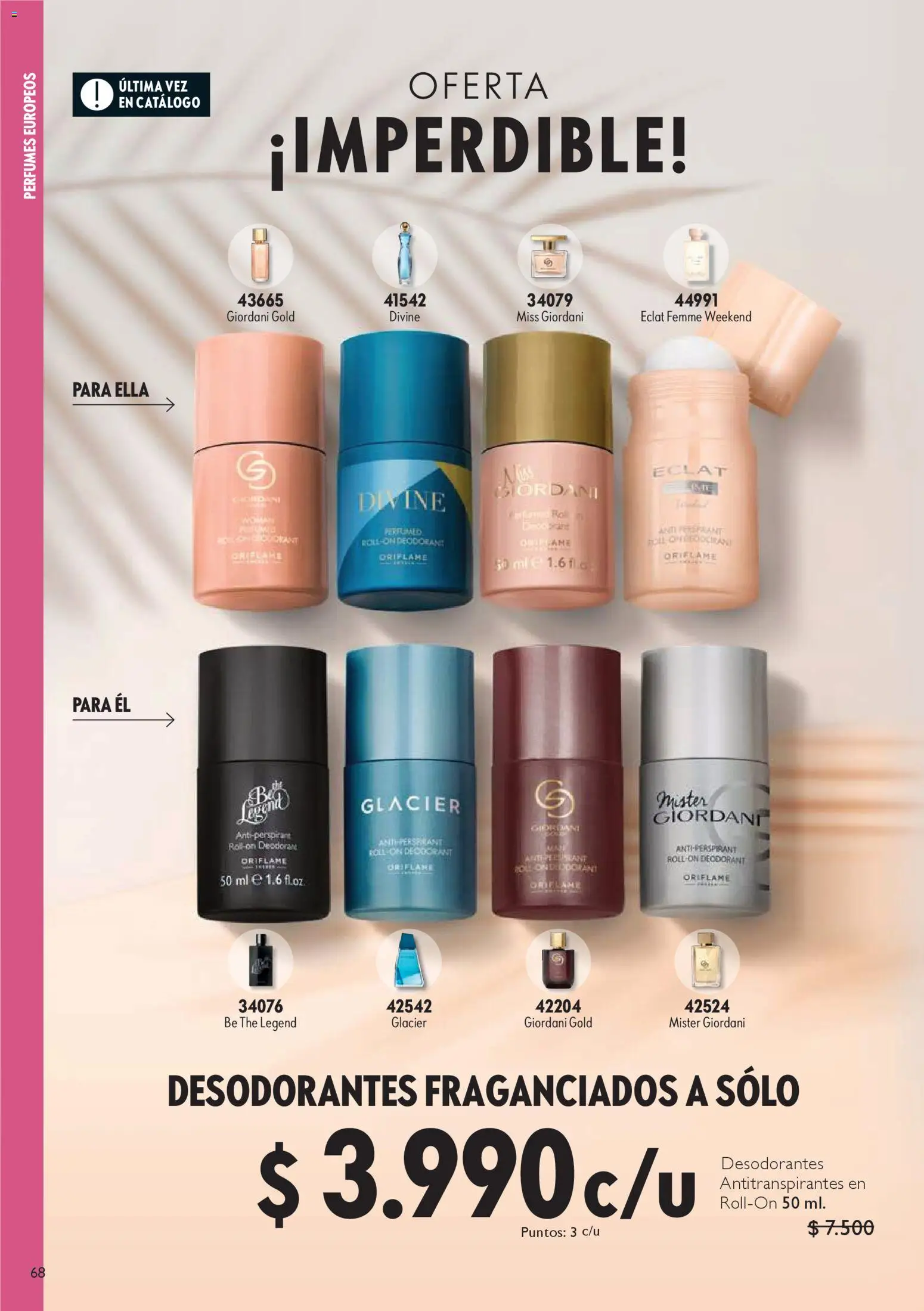 Oriflame catálogo │ válido desde el 25.10.2025 | Página: 68