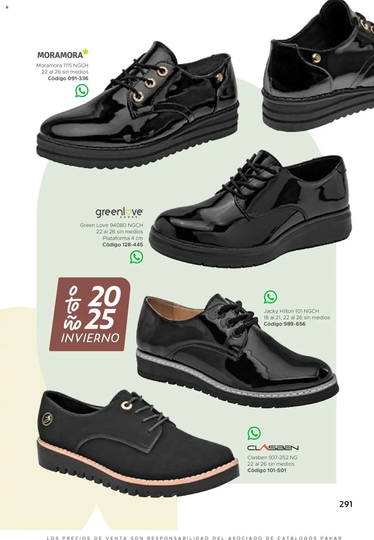 Nuevas ofertas de SC Pakar válidas en toda la República Mexicana desde el 24.07.2025. ¡Encuentra las mejores ofertas en SC Pakar - Catálogo Casual otoño / invierno! | Página: 291