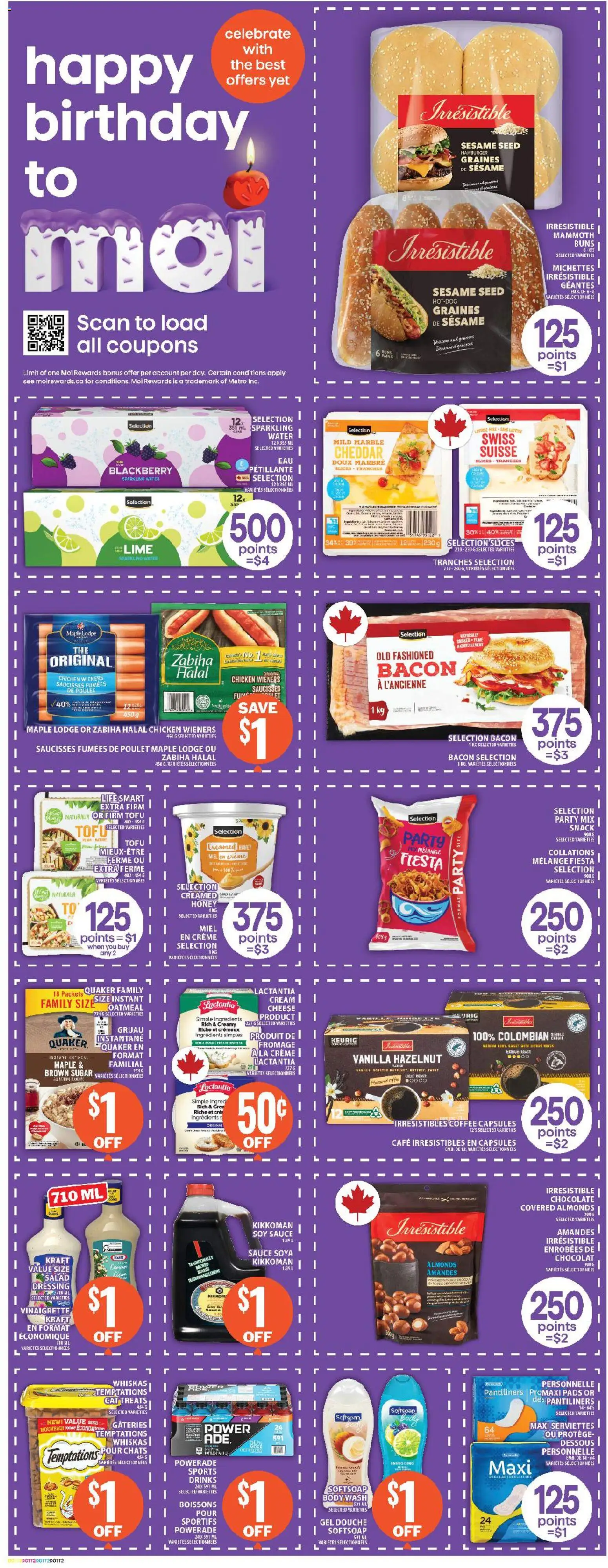 Food Basics flyer valid from 23.10.2025 | Page: 4 | Products: Salad, Cheese, Coffee, Chicken