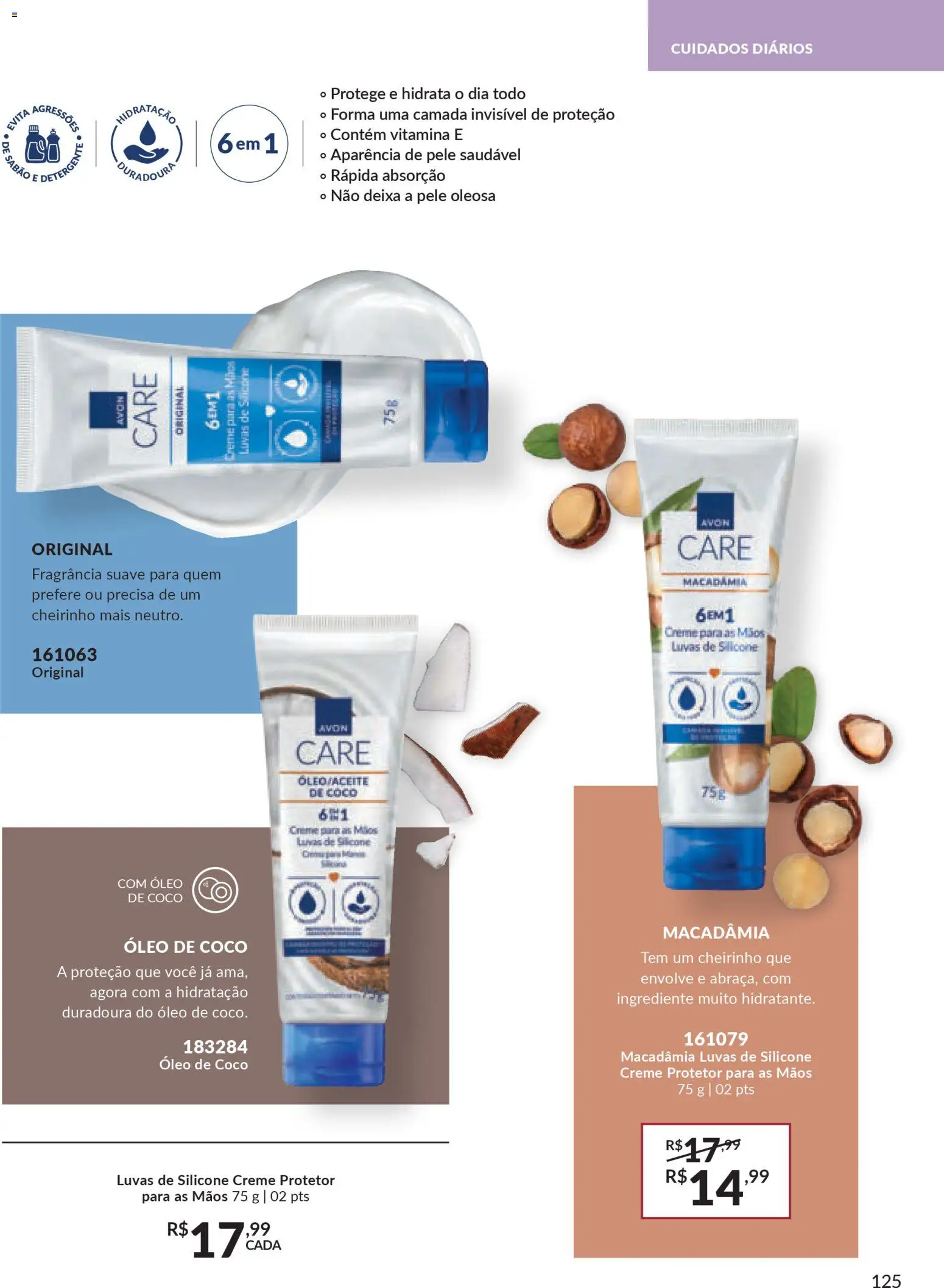 Avon Folheto - válido de 06.01.2026 | Página: 125 | Produtos: Coco, Fragrância, Creme, Óleo de coco