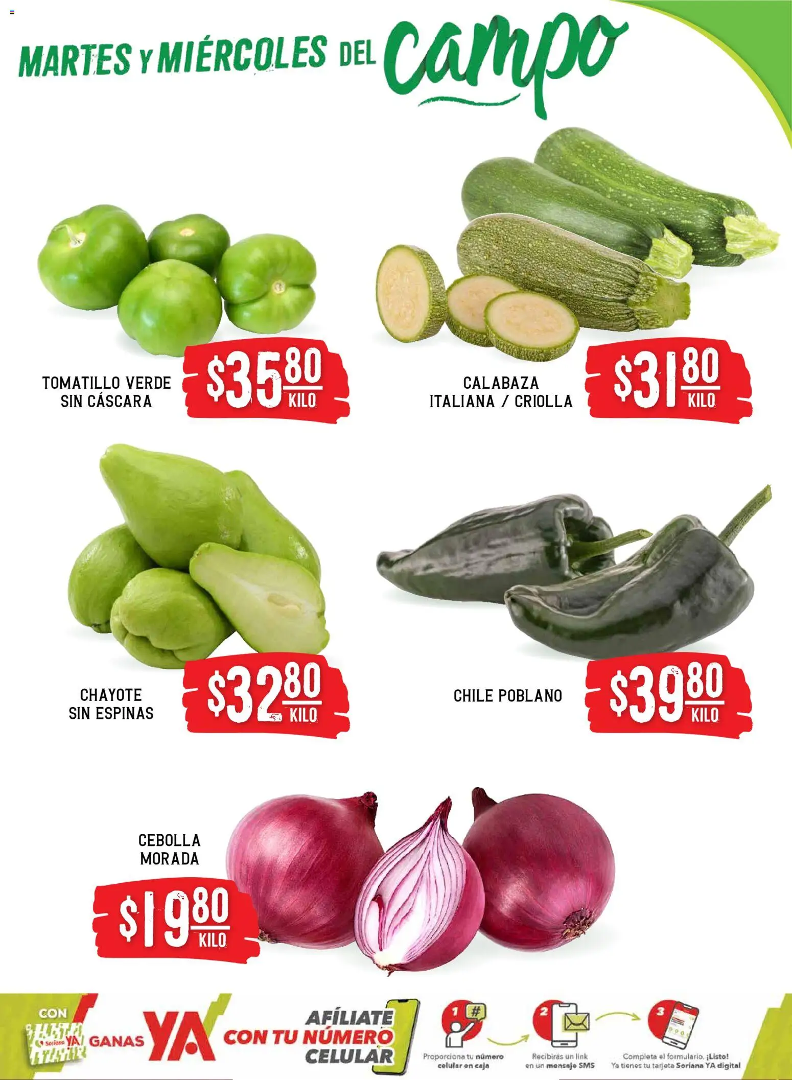 Nuevas ofertas de Soriana válidas en toda la República Mexicana desde el 02.12.2025. ¡Encuentra las mejores ofertas en Soriana - Martes y Miércoles del Campo Híper: Tijuana, Mexicali, Ensenada, San Luis Río Colorado y Tecate! | Página: 3 | Productos: Cebolla, Caja