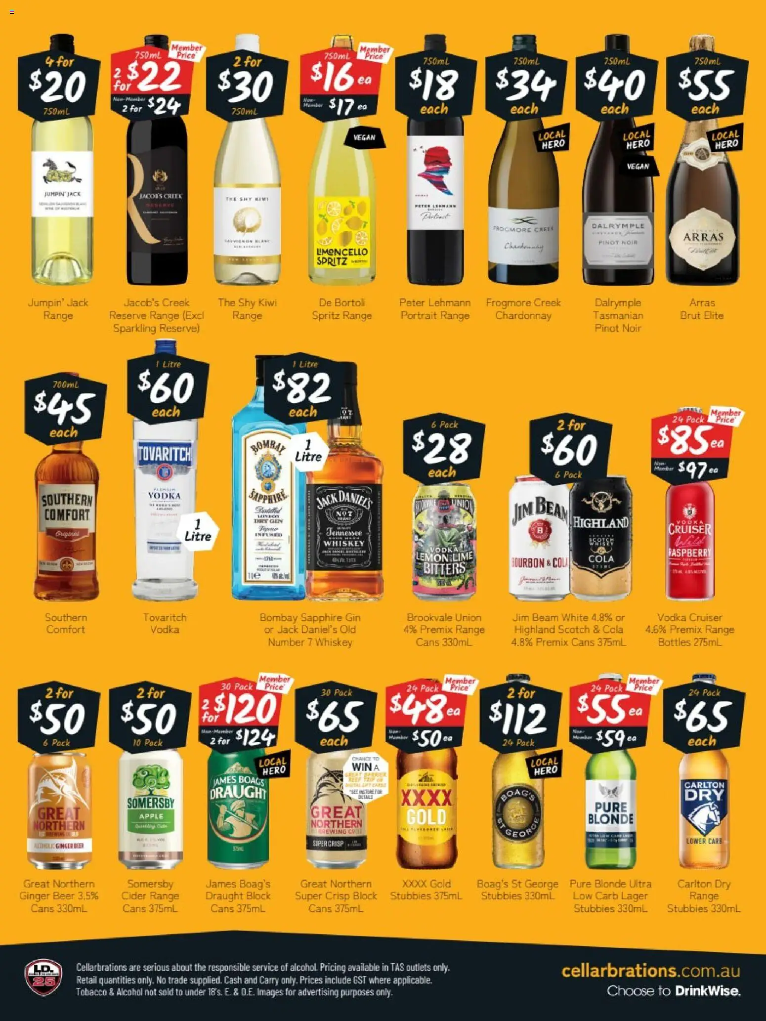 Cellarbrations catalogue - valid from 29.12.2025 | Page: 2 | Products: Bourbon, Gin, Lemon, Raspberry