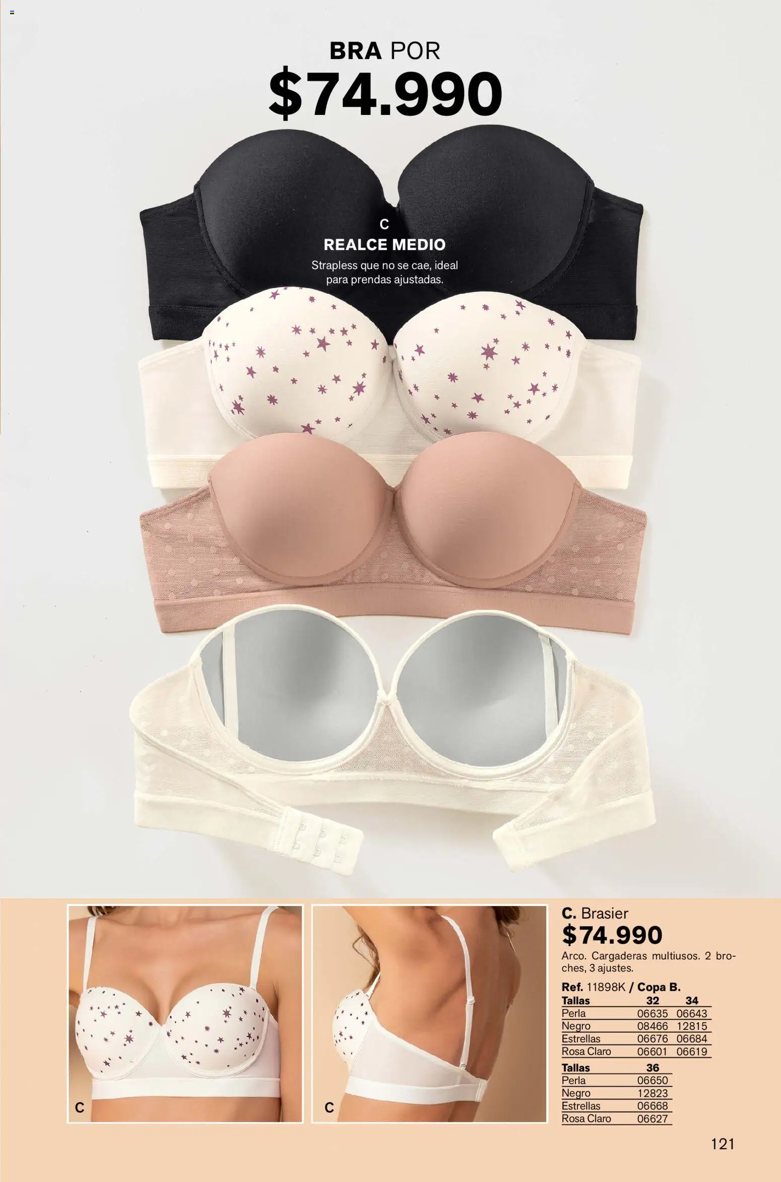 Leonisa revista - valida desde el 02.01.2026 | Página: 121 | Productos: Brasier