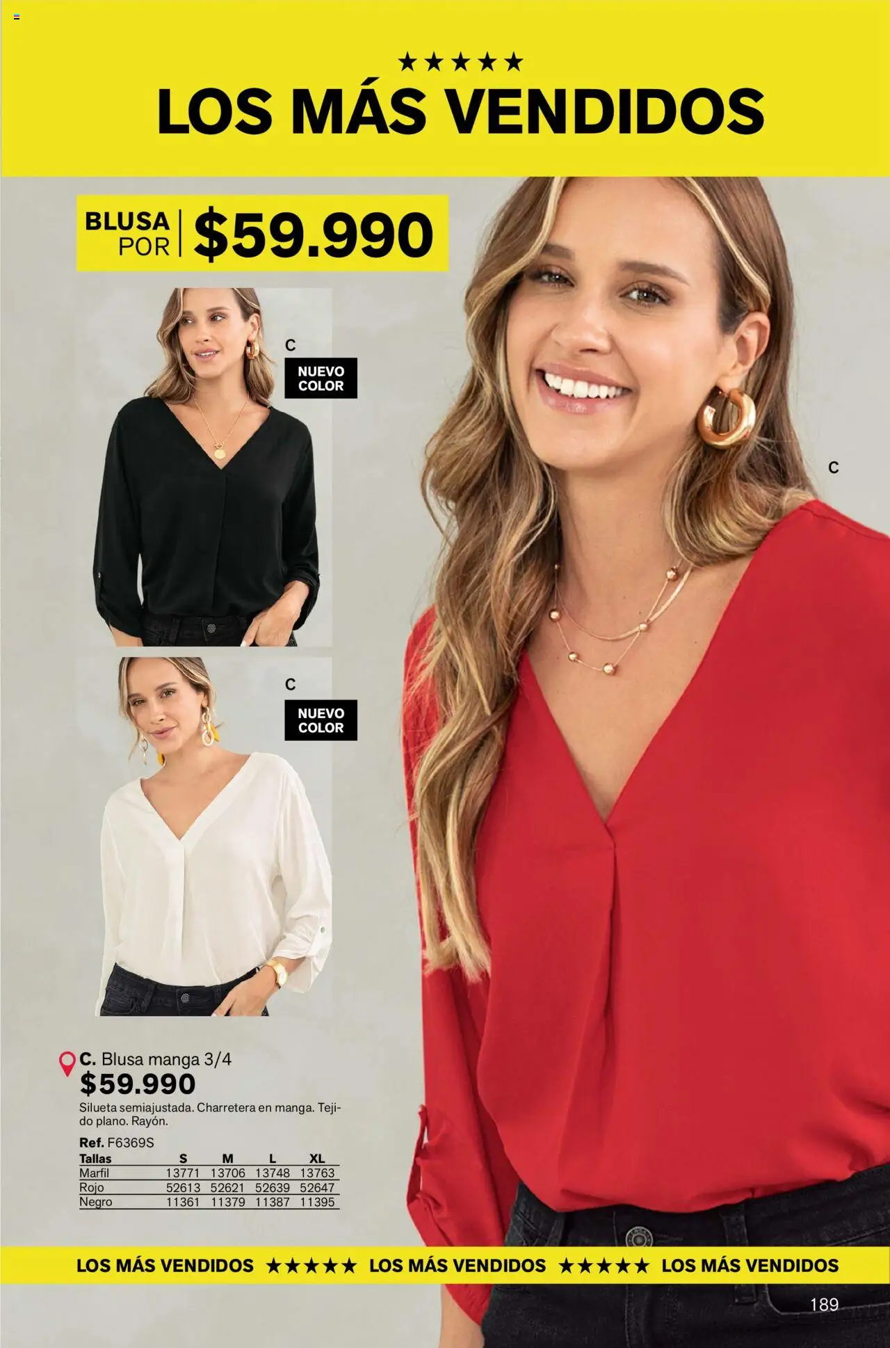 Leonisa revista - valida desde el 04.08.2025 | Página: 189 | Productos: Blusa