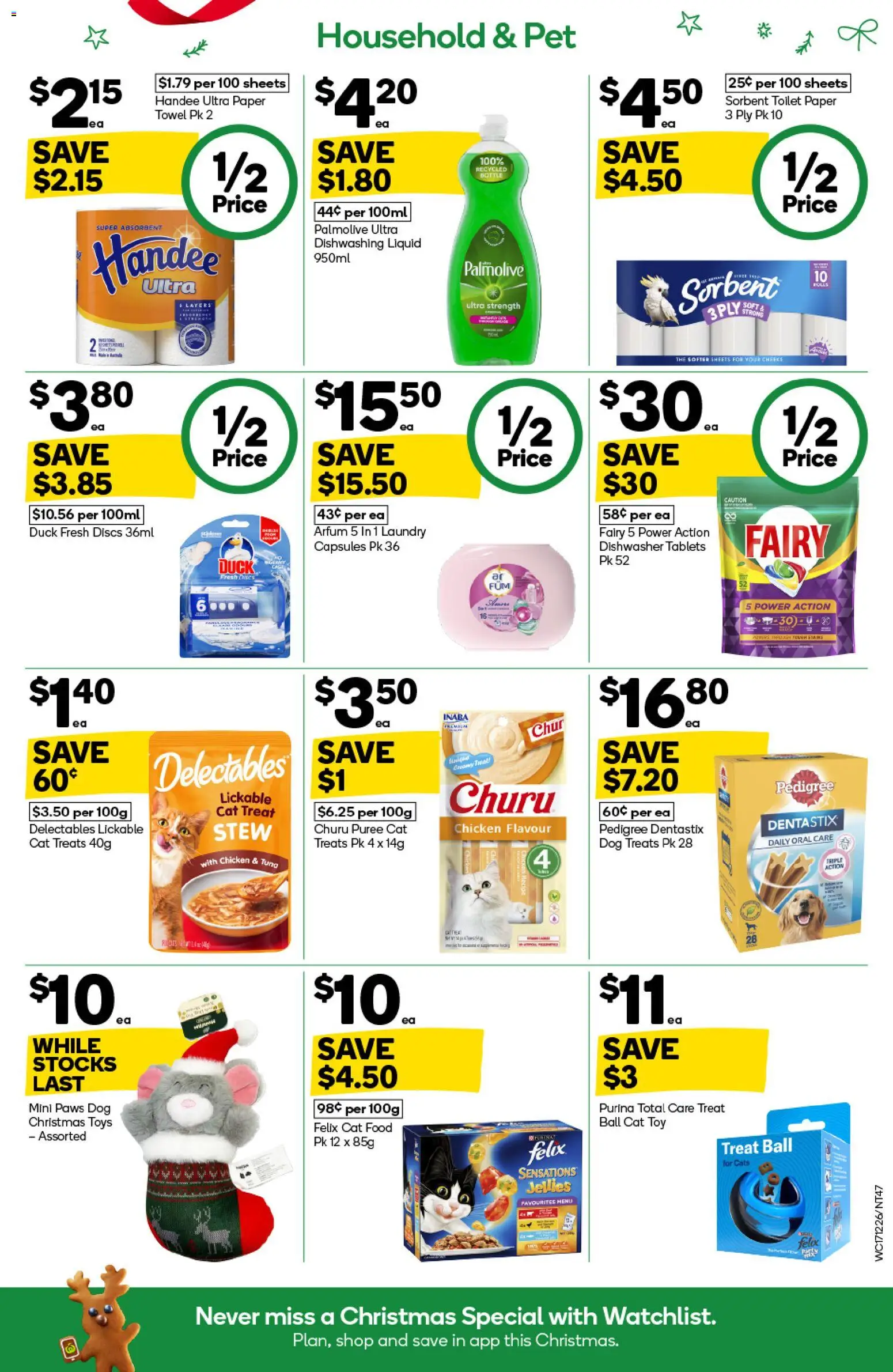Woolworths catalogue - valid from 17.12.2025 | Page: 47 | Products: Toilet, Chicken, Laundry, Tablets