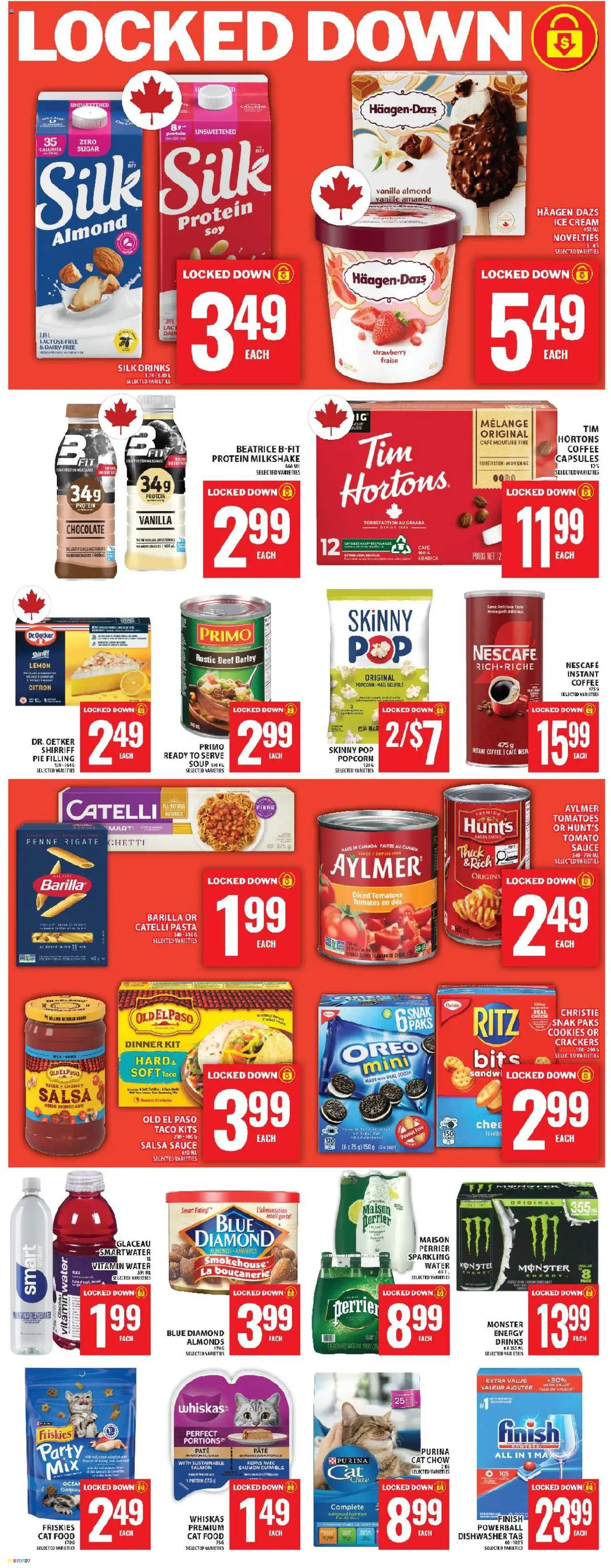 Food Basics flyer valid from 16.10.2025 | Page: 9 | Products: Beef, Dishwasher, Coffee, Tomatoes