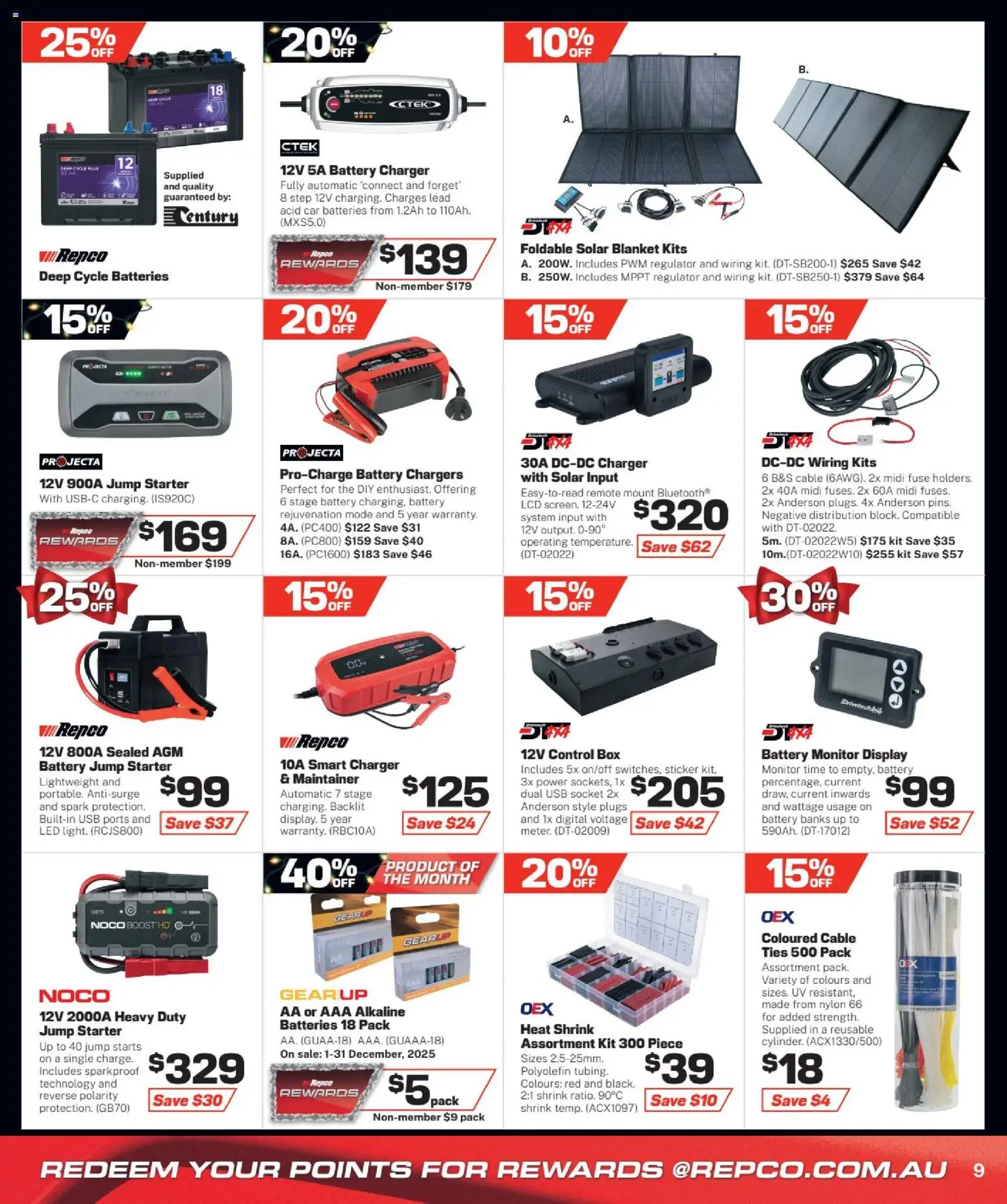 Repco catalogue - valid from 01.12.2025 | Page: 9 | Products: Box, Digital, Cable, Usb