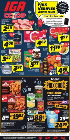 Preview of IGA - Black Friday  from shop IGA valid from 27.11.2025