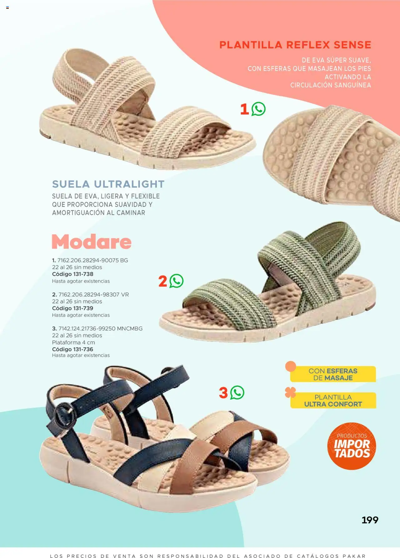 Nuevas ofertas de SC Pakar válidas en toda la República Mexicana desde el 31.01.2025. ¡Encuentra las mejores ofertas en SC Pakar catálogo Primavera Verano! | Página: 199 | Productos: Flexible