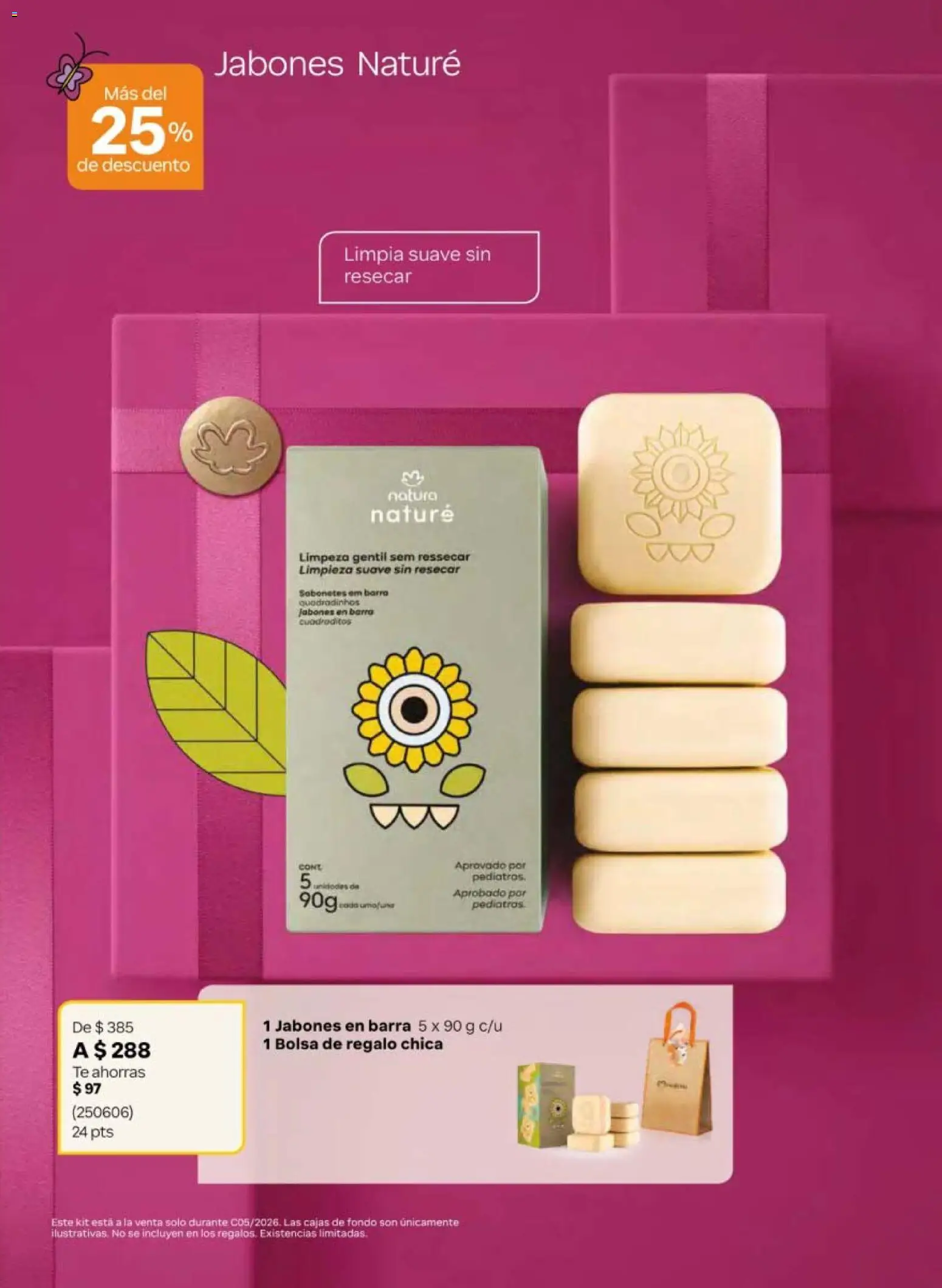 Nuevas ofertas de Natura válidas en toda la República Mexicana desde el 13.03.2026. ¡Encuentra las mejores ofertas en Natura campaña 5 2026! | Página: 17 | Productos: Bolsa, Barra, Té