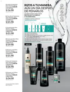 Vista previa de folleto Avon catálogo - Campaña 04 de la Avon válido desde 20.02.2026 | Página: 170 | Productos: Shampoo, Acondicionador, Aceite, Crema