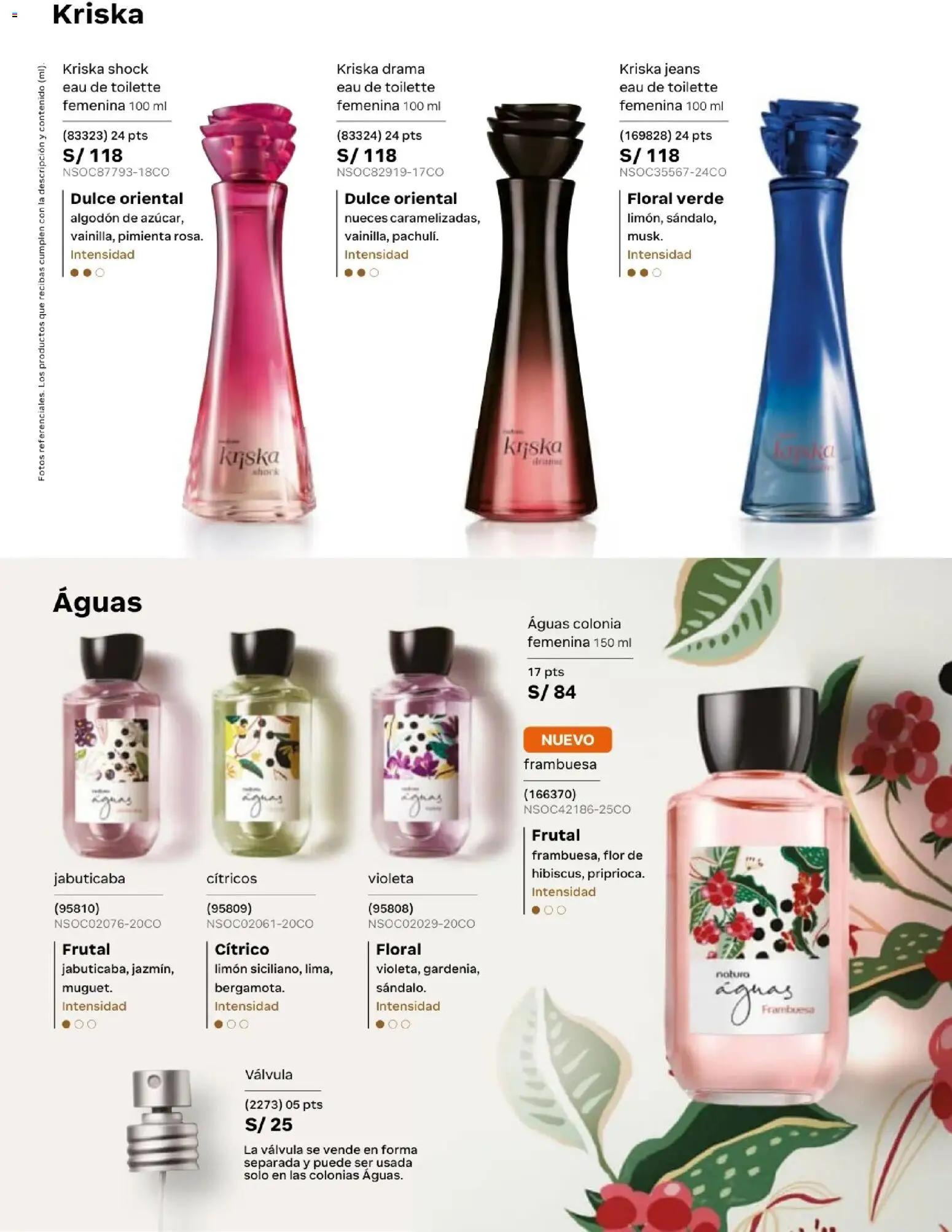 Catálogo Natura válido desde 10.03.2026 | Página: 62 | Productos: Nueces, Jeans, EAU de Toilette
