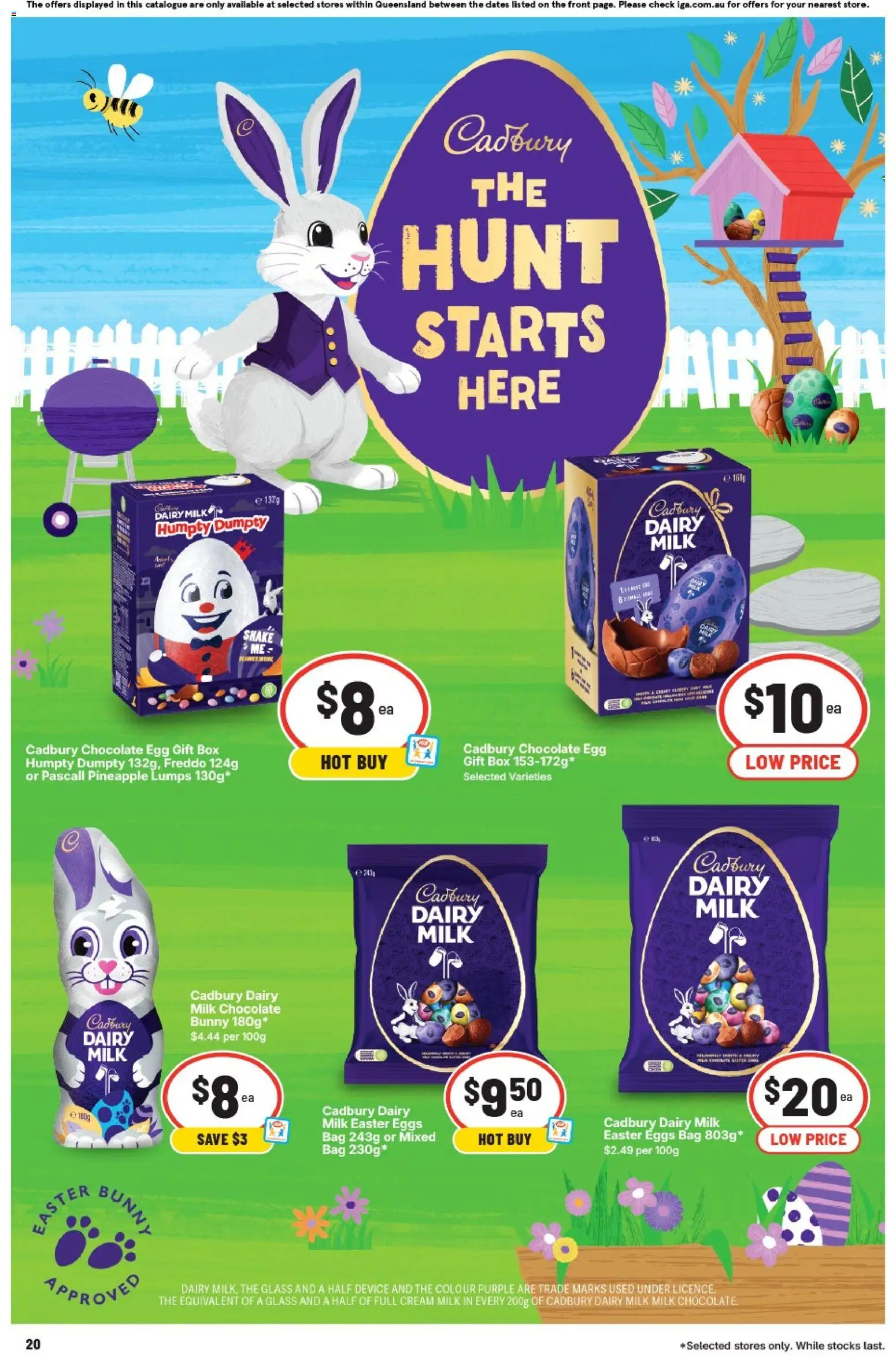 IGA catalogue - valid from 25.03.2026 | Page: 19 | Products: Milk, Dairy, Pineapple, Bag