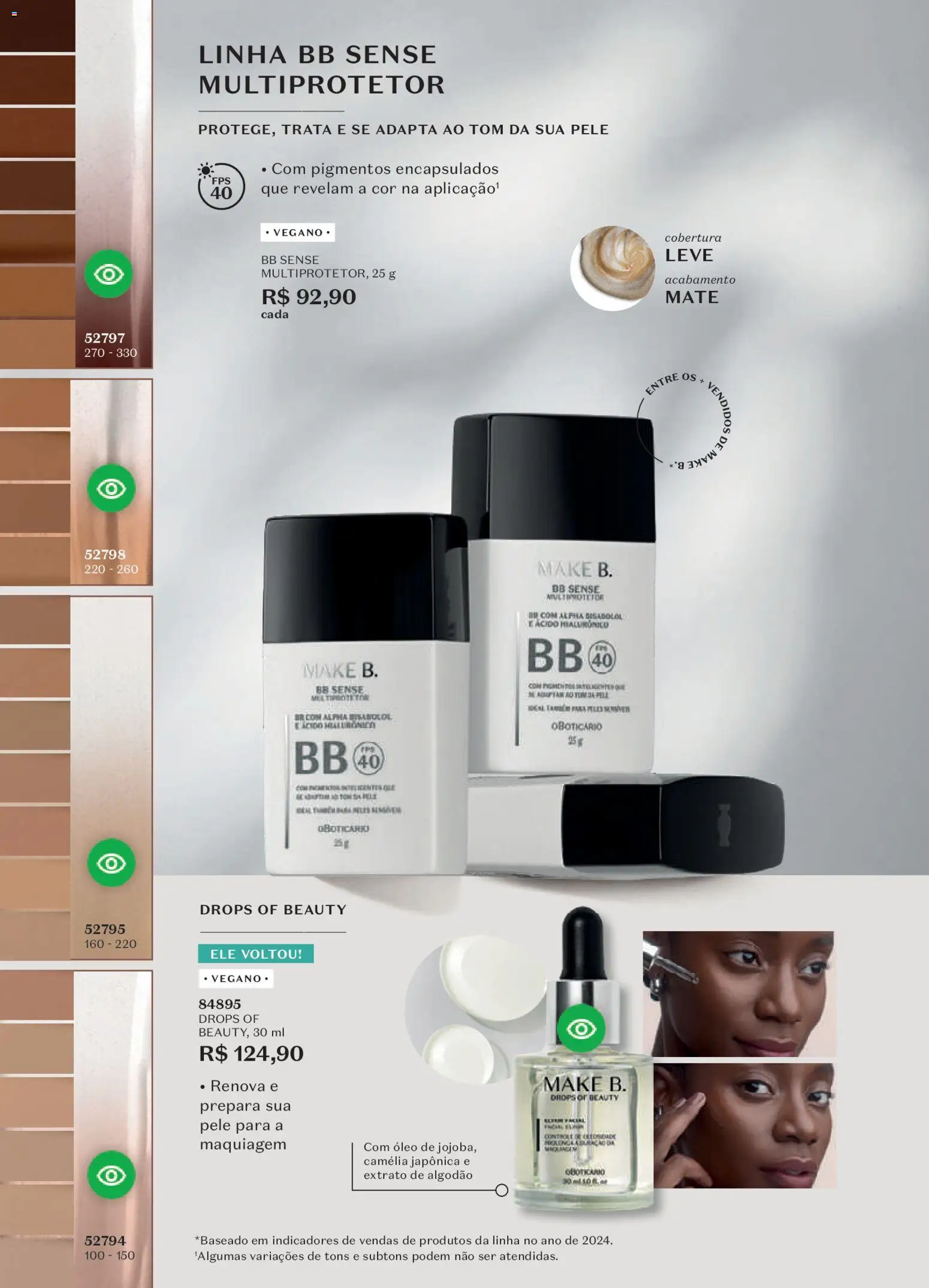 O Boticário Folheto - válido de 03.11.2025 | Página: 120 | Produtos: Maquiagem, Óleo, Algodão