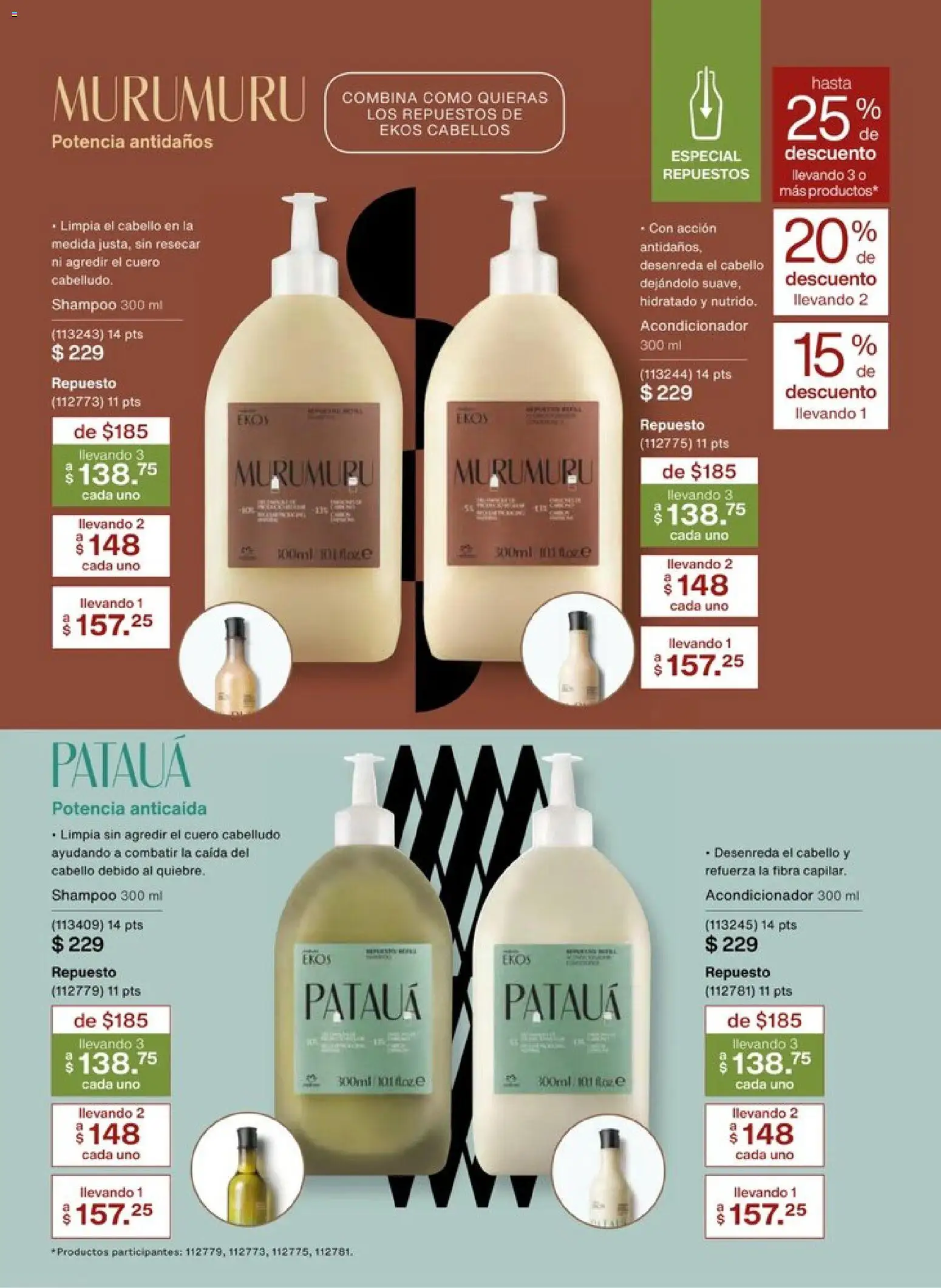 Nuevas ofertas de Natura válidas en toda la República Mexicana desde el 20.12.2025. ¡Encuentra las mejores ofertas en Natura campaña 1 2026! | Página: 133 | Productos: Acondicionador