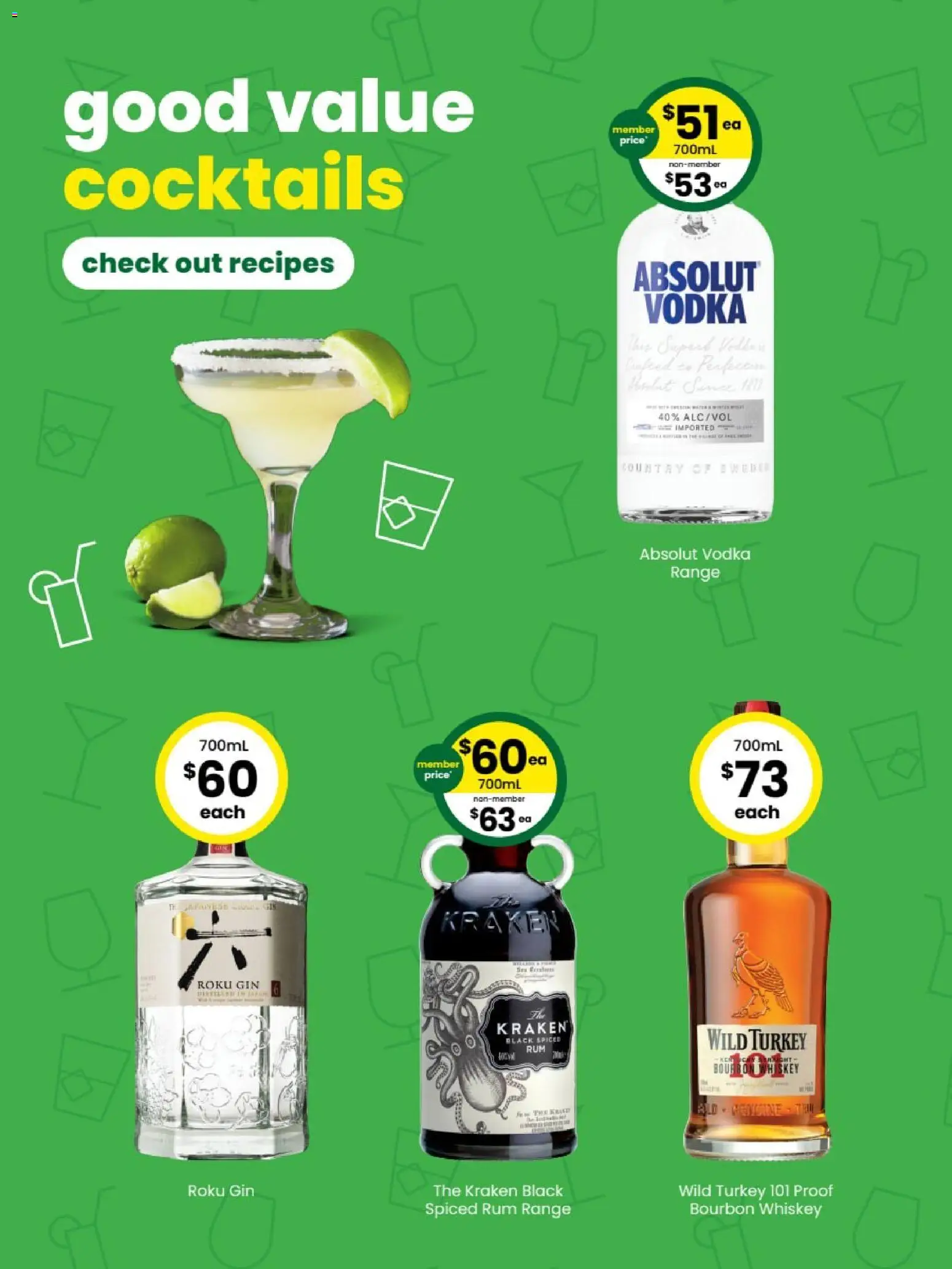 The Bottle-O catalogue - valid from 27.10.2025 | Page: 3 | Products: Gin, Vodka, Whiskey, Rum