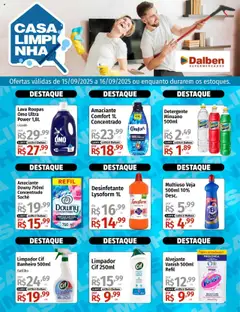 Supermercado Dalben - Ofertas Casa Limpinha - Pré-Visualização do folheto da loja Supermercado Dalben, válido de 15.09.2025