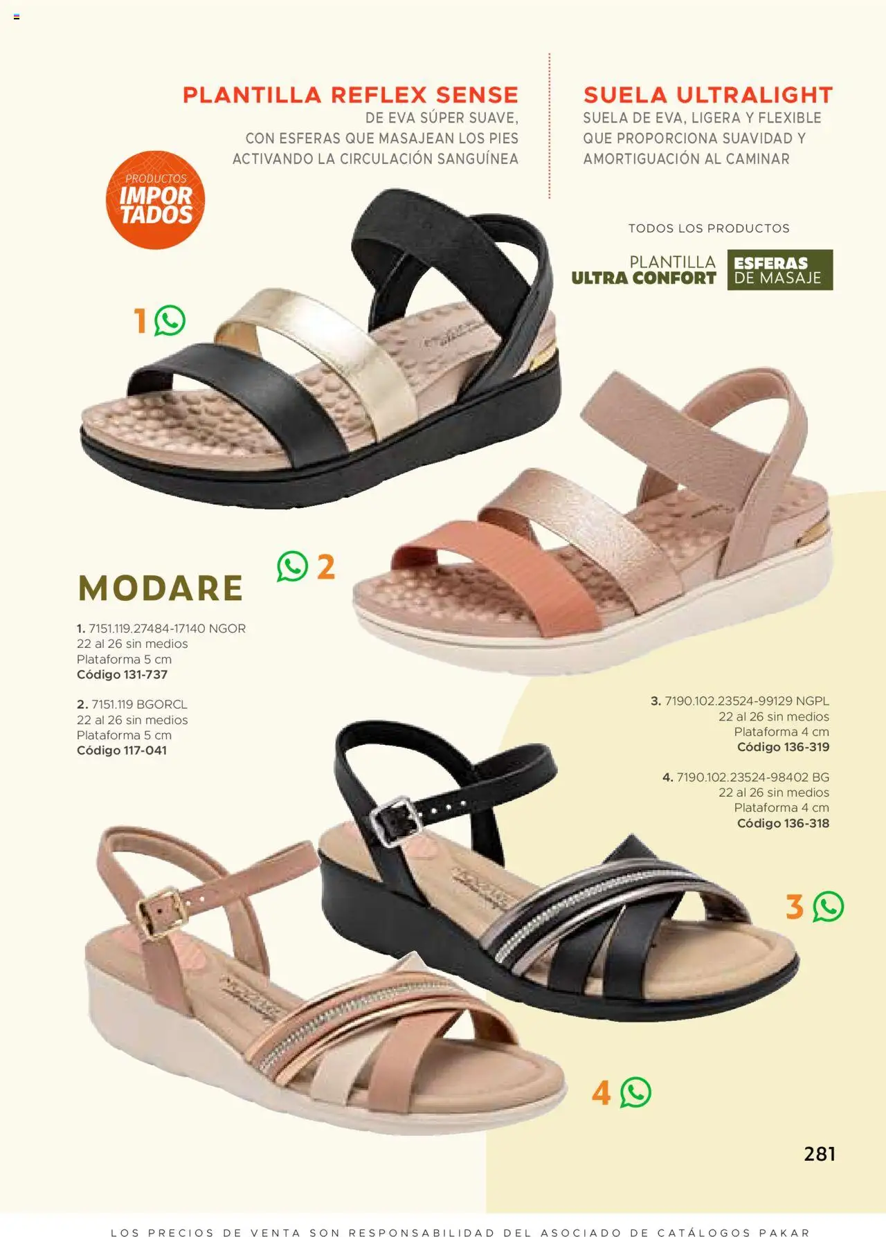 Nuevas ofertas de SC Pakar válidas en toda la República Mexicana desde el 24.07.2025. ¡Encuentra las mejores ofertas en SC Pakar Catálogo Mujer otoño / invierno! | Página: 281 | Productos: Flexible