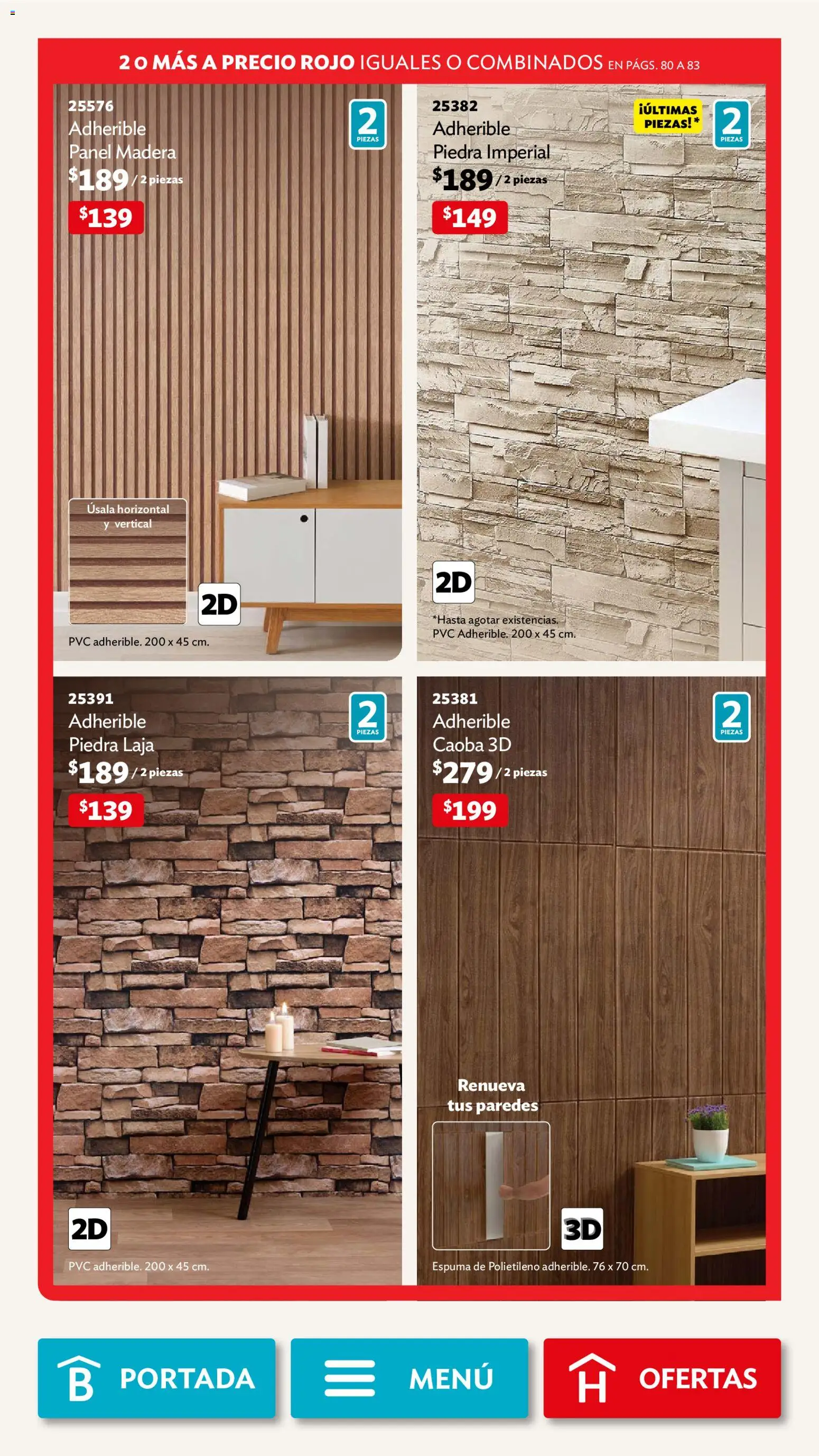 Nuevas ofertas de Betterware válidas en toda la República Mexicana desde el 05.01.2026. ¡Encuentra las mejores ofertas en Betterware campaña 1 2026! | Página: 80 | Productos: Espuma