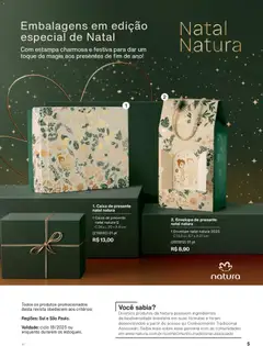 Natura - Ciclo 18/2025 - Pré-Visualização do folheto da loja Natura, válido de 30.10.2025 | Página: 5