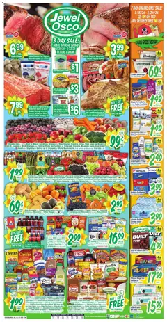 Preview of Jewel Osco weekly ads valid from 18.03.2026