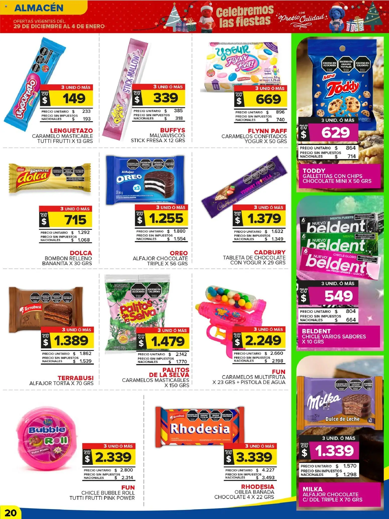 Carrefour Maxi catálogo │ válido desde el 29.12.2025 | Página: 21 | Productos: Tableta, Durazno, Torta, Alfajor