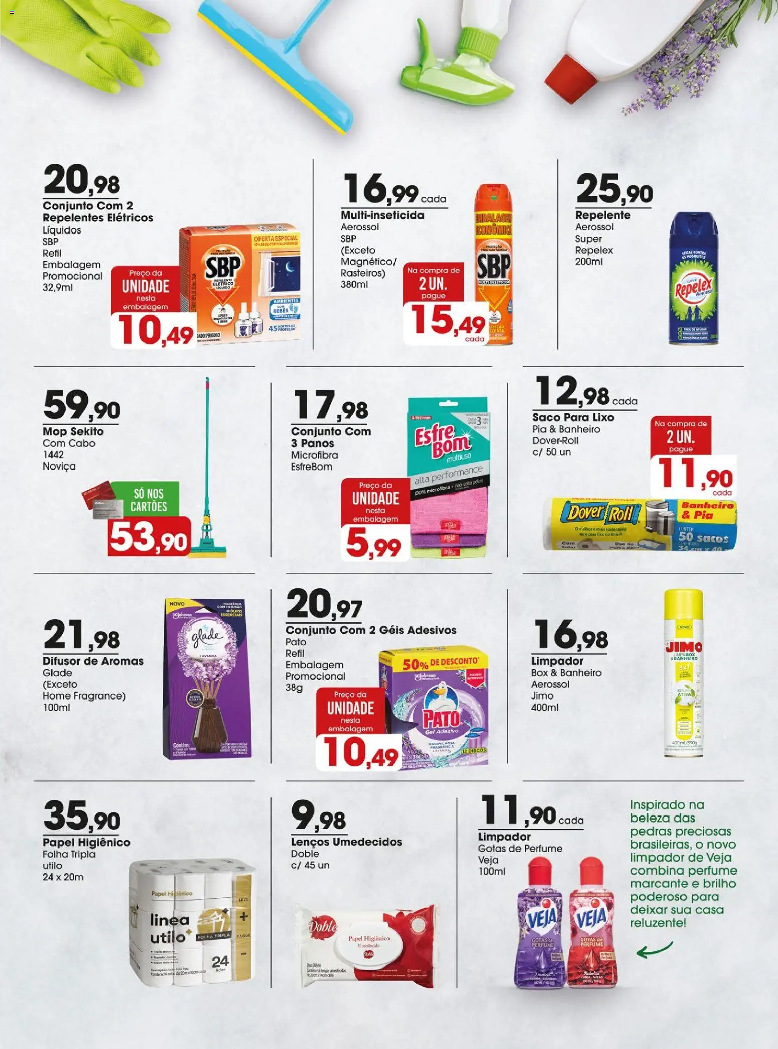 Zaffari Folheto - válido de 03.03.2026 | Página: 21 | Produtos: Mop, Perfume, Porta, Cabo