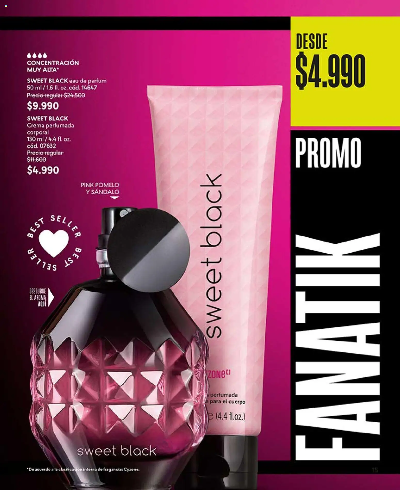 Catálogo CyZone Campaña 5 │ válido desde el 01.03.2026 | Página: 15 | Productos: Crema