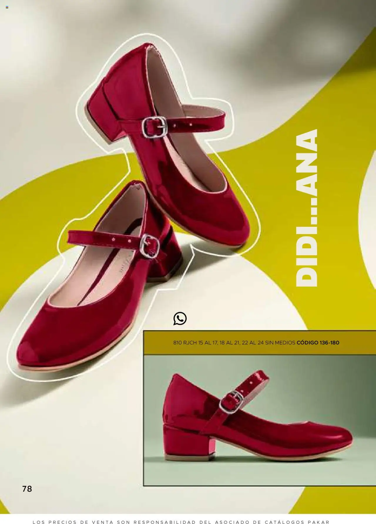 Nuevas ofertas de SC Pakar válidas en toda la República Mexicana desde el 24.07.2025. ¡Encuentra las mejores ofertas en SC Pakar - Catálogo Nina otoño / invierno! | Página: 78