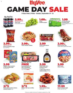 Preview of HyVee weekly ads valid from 19.09.2025