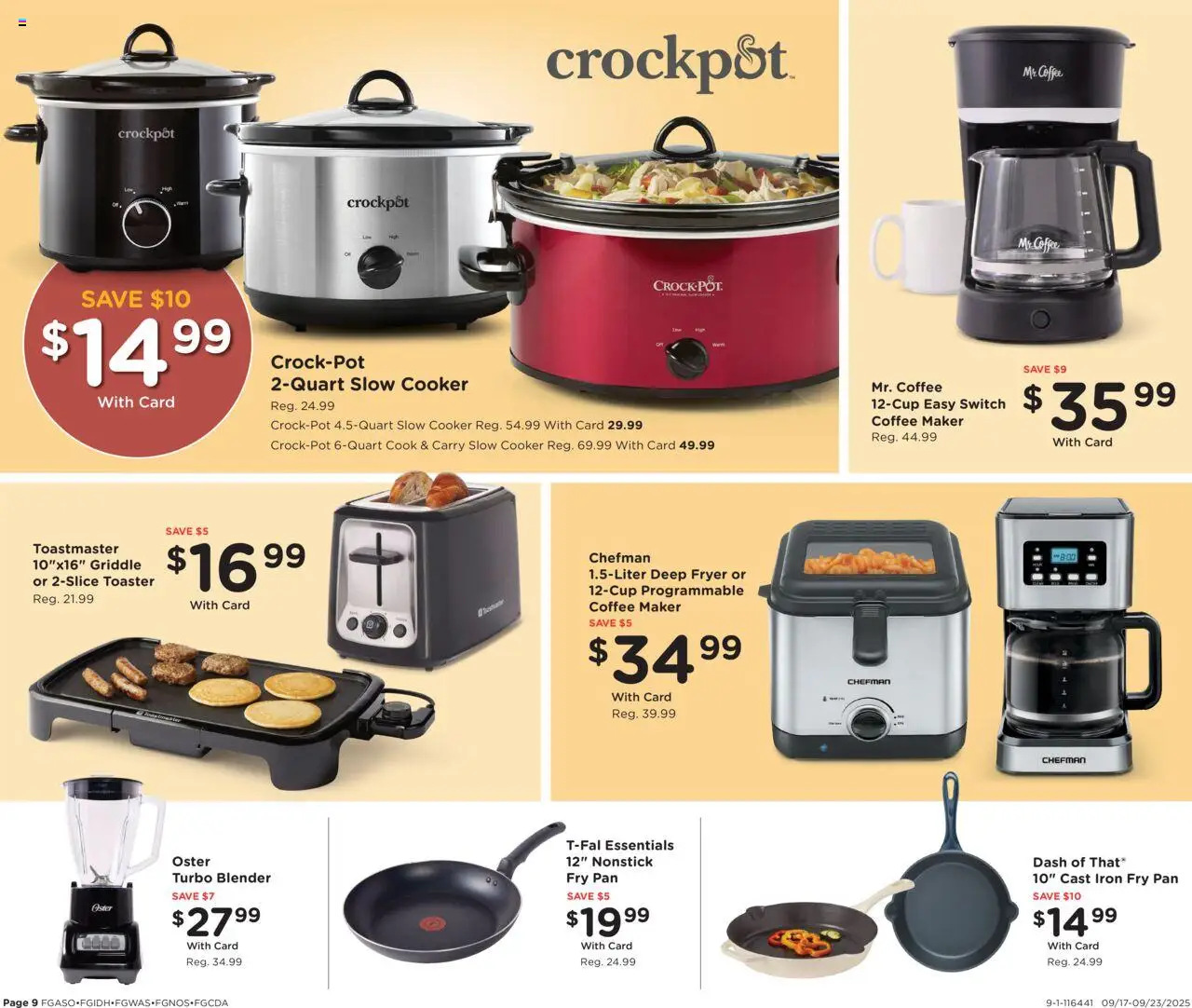Fred Meyer Home & Apparel - valid from 17.09.2025 | Page: 12 | Products: Griddle, Coffee, Switch, Coffee maker