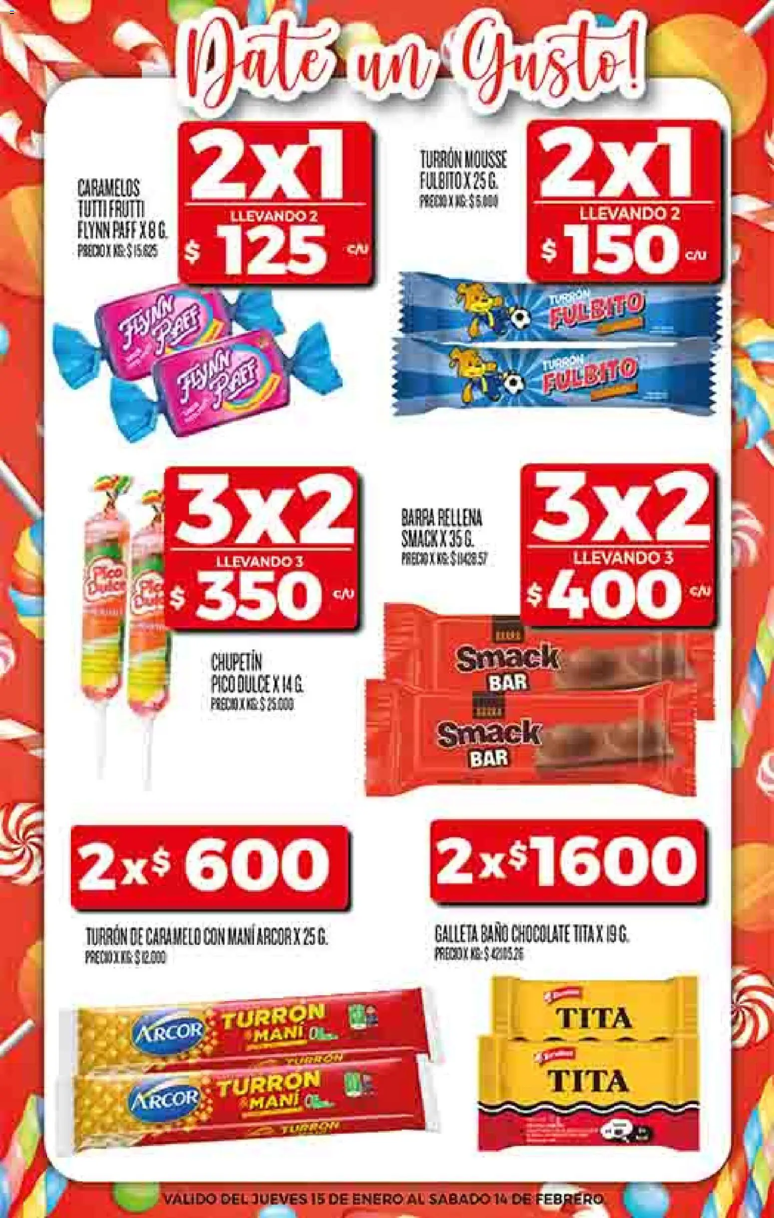 Dia - Ofertas - Salta y Jujuy │ válido desde el 11.02.2026 | Página: 16 | Productos: Baño, Mani, Mousse, Turrón
